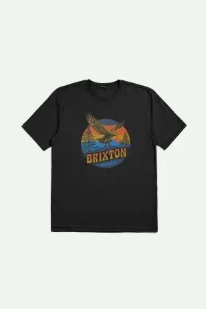 Ridgewood S/S Tailored T-Shirt - Black Brixton