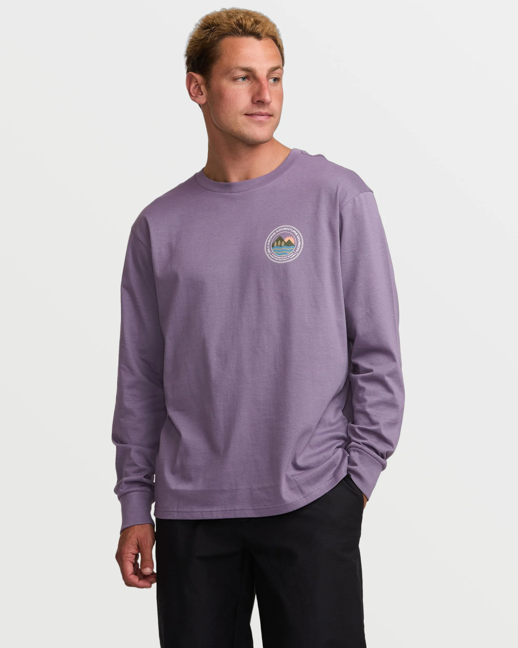 Rockies A/Div Long Sleeve Tee - Lavender Billabong