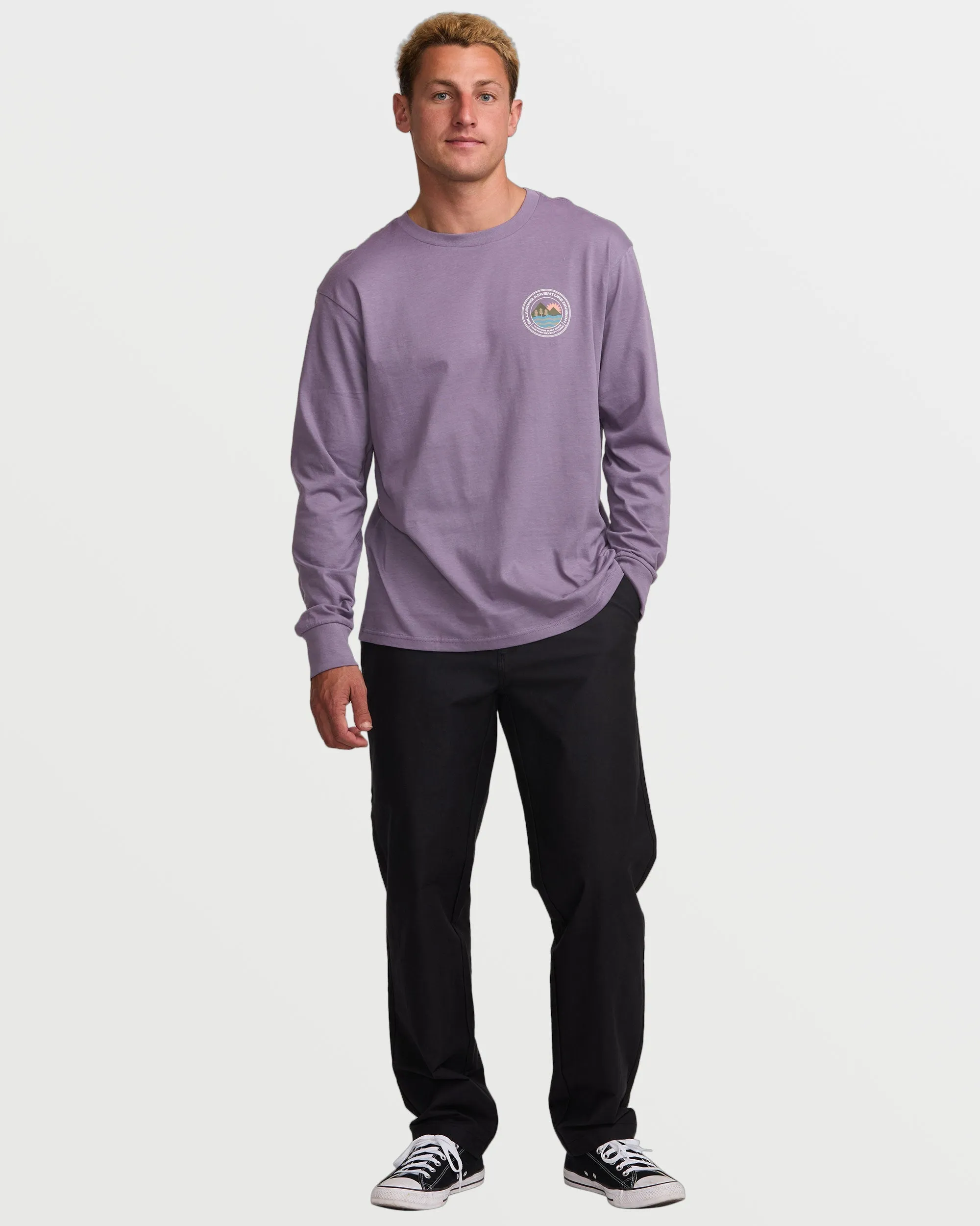 Rockies A/Div Long Sleeve Tee - Lavender Billabong