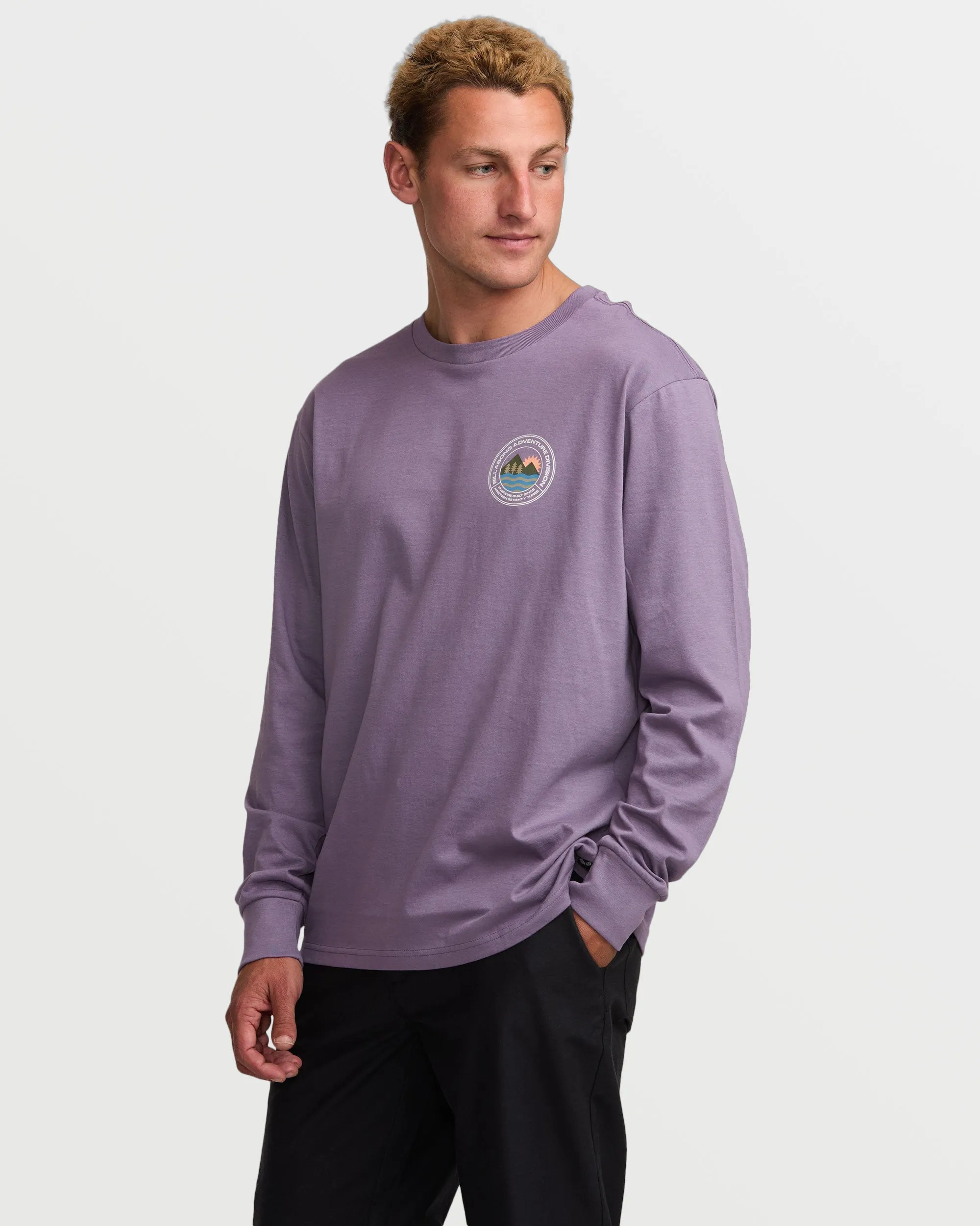 Rockies A/Div Long Sleeve Tee - Lavender Billabong
