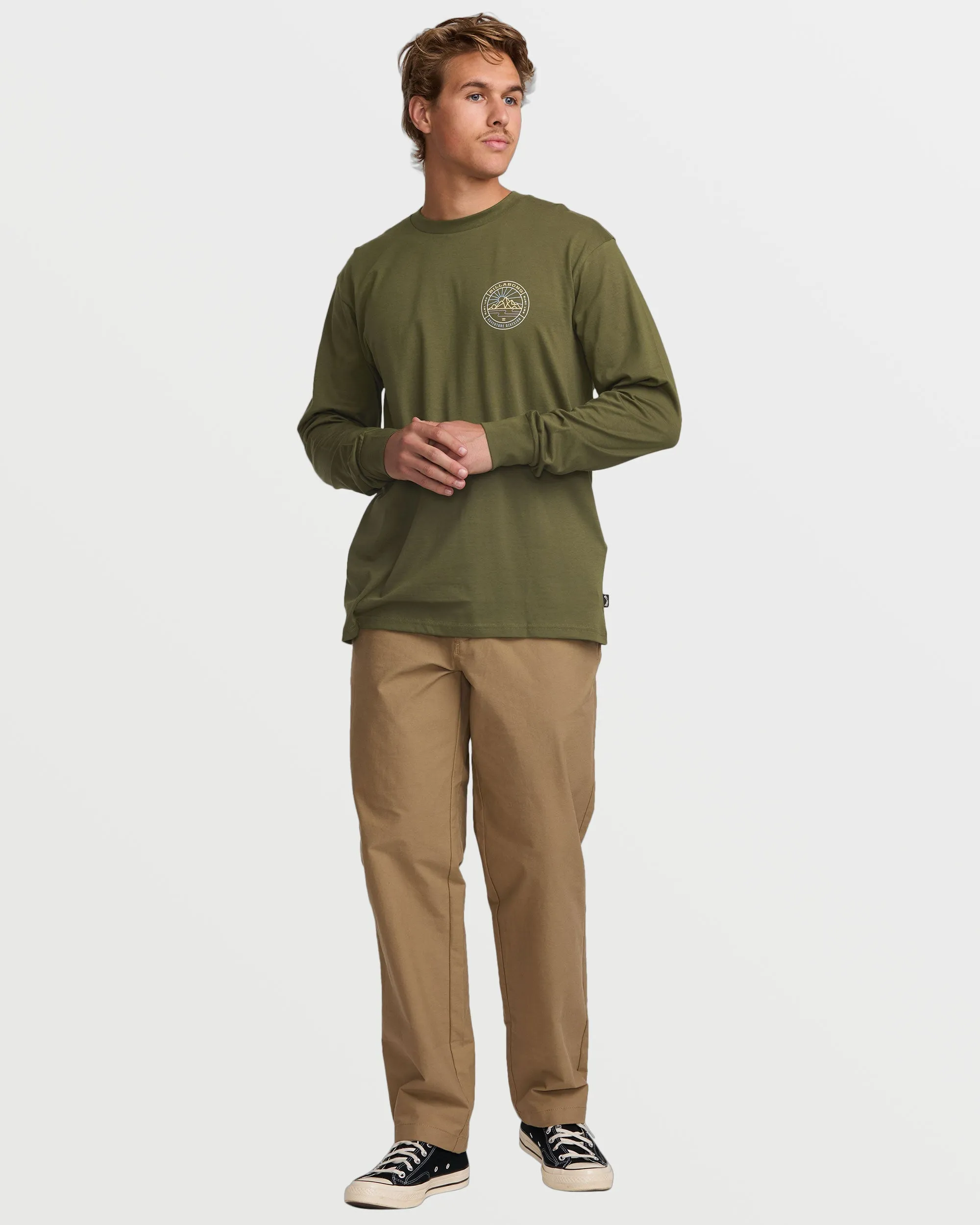 Rockies A/Div Long Sleeve Tee - Olive Billabong