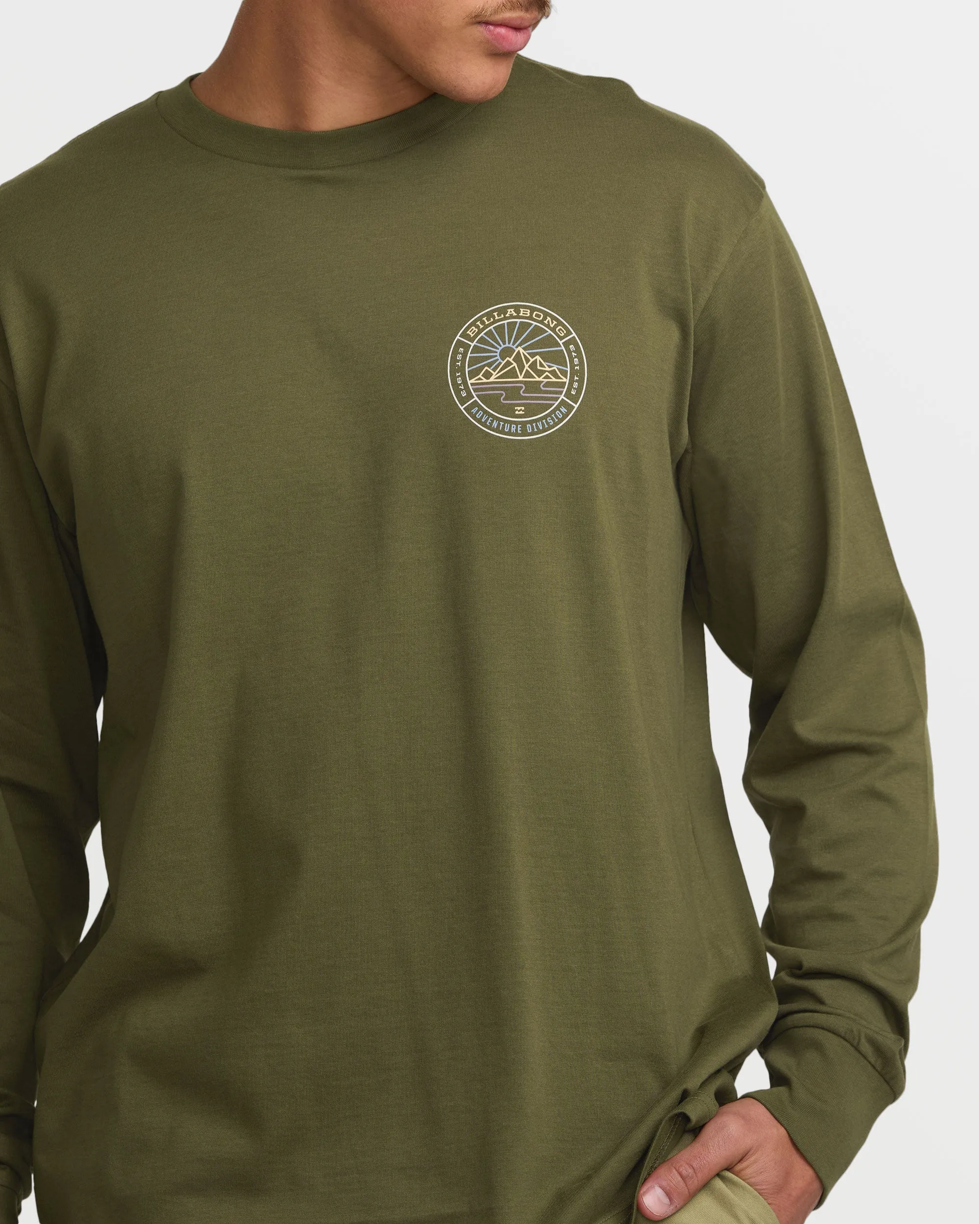 Rockies A/Div Long Sleeve Tee - Olive Billabong
