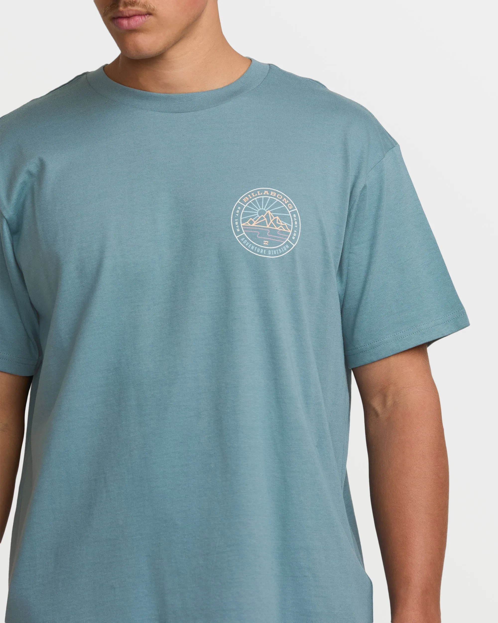 Rockies A/Div Tee - Glacier Blue Billabong