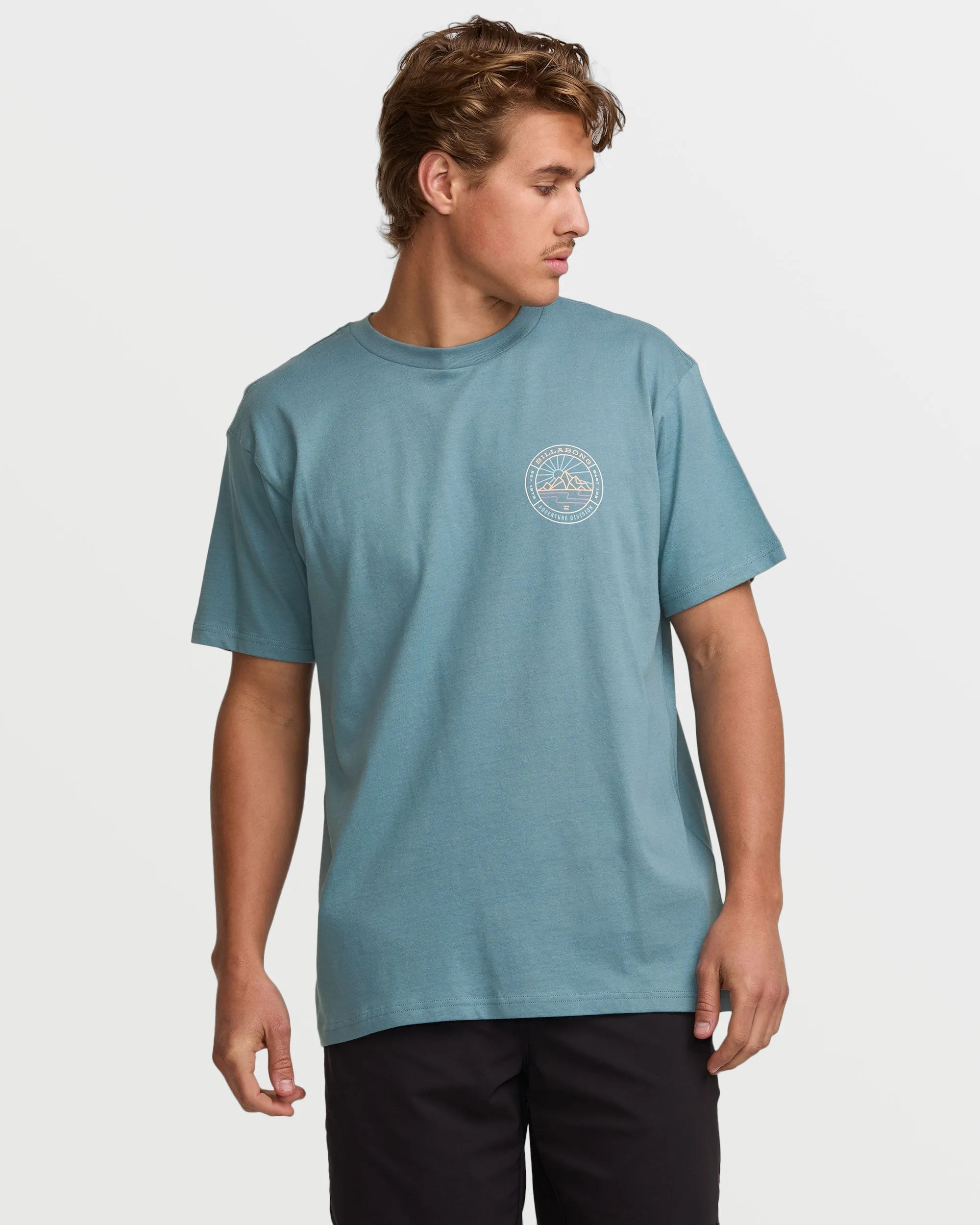 Rockies A/Div Tee - Glacier Blue Billabong