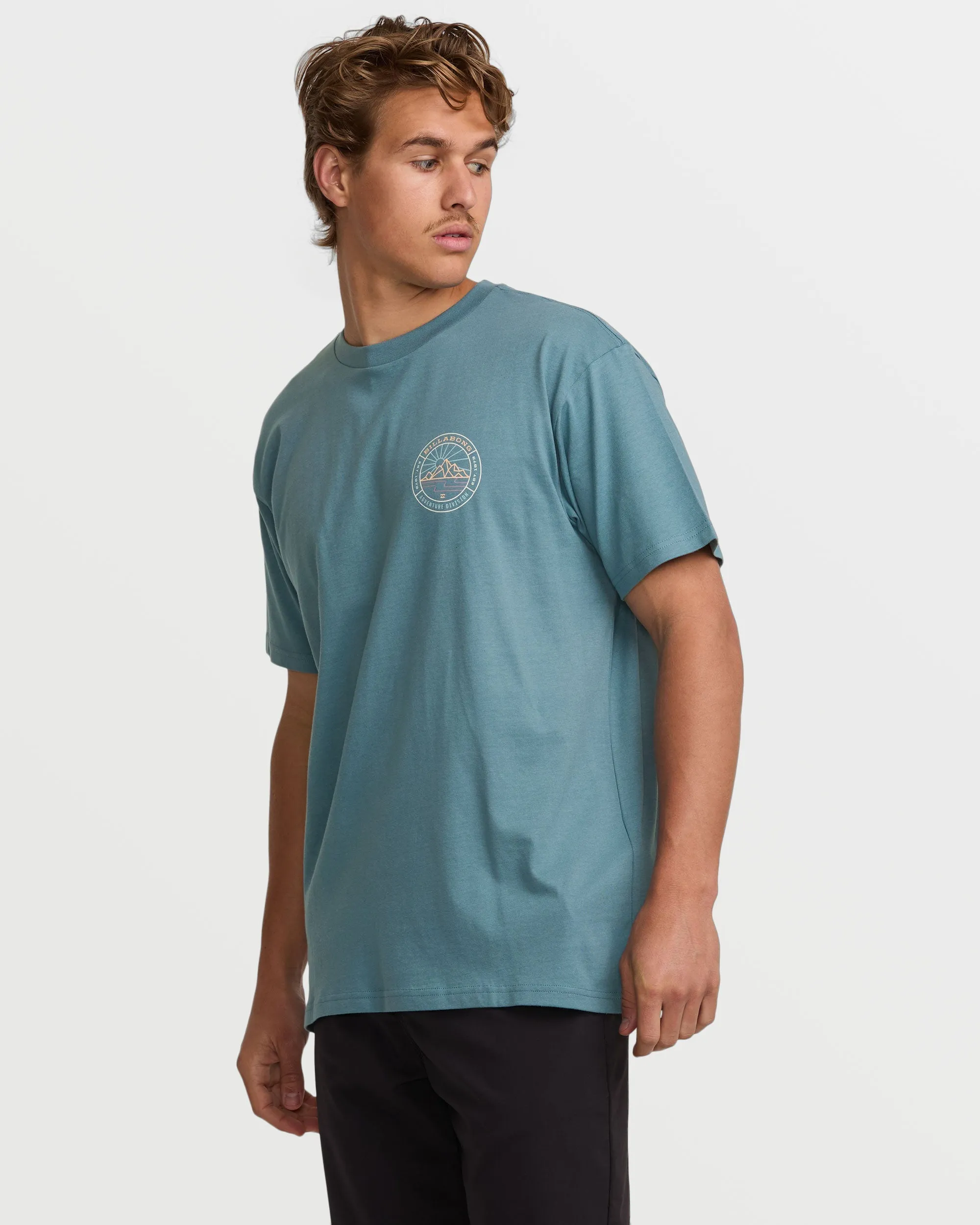 Rockies A/Div Tee - Glacier Blue Billabong
