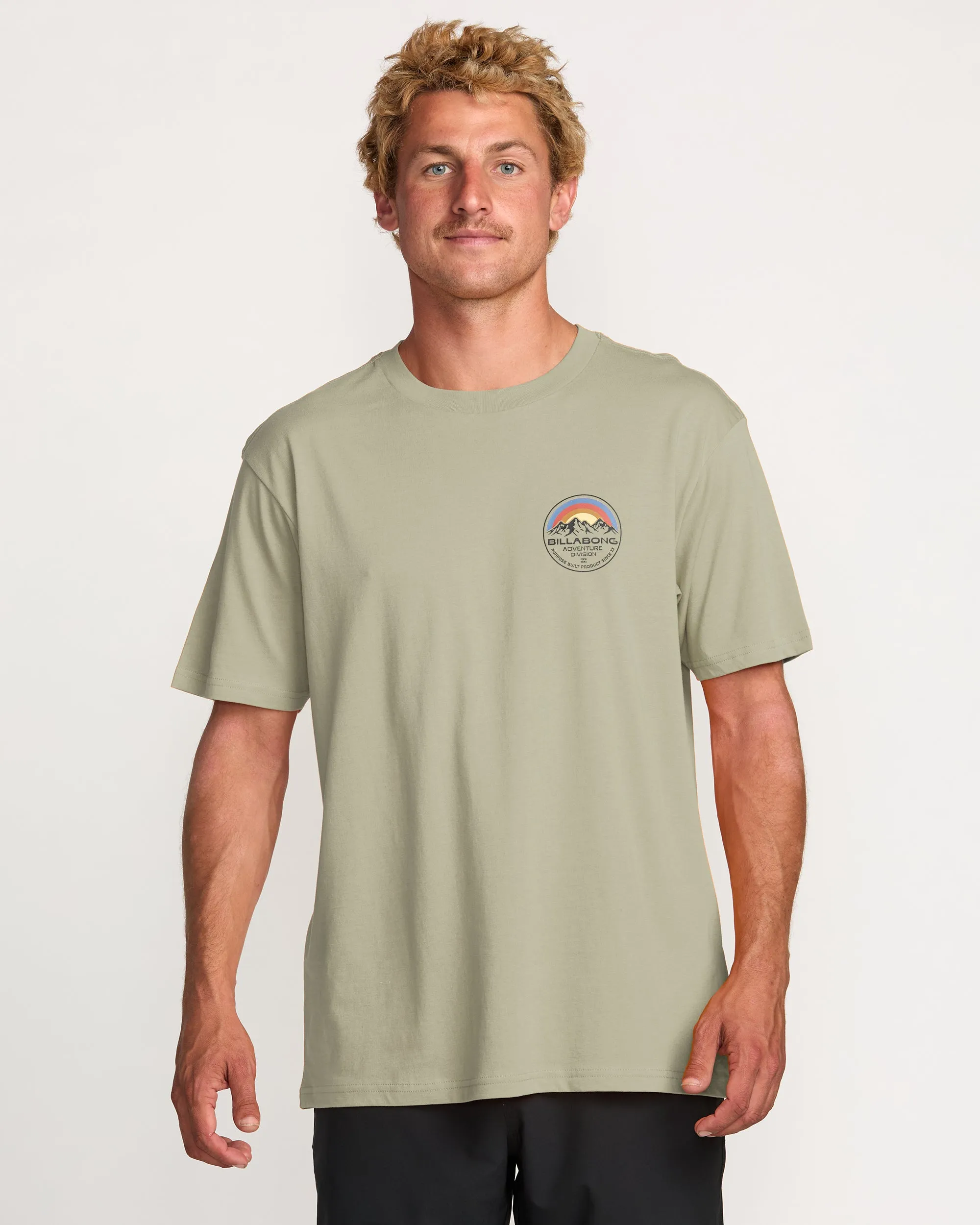 Rockies A/Div Tee - Sage Heather Billabong