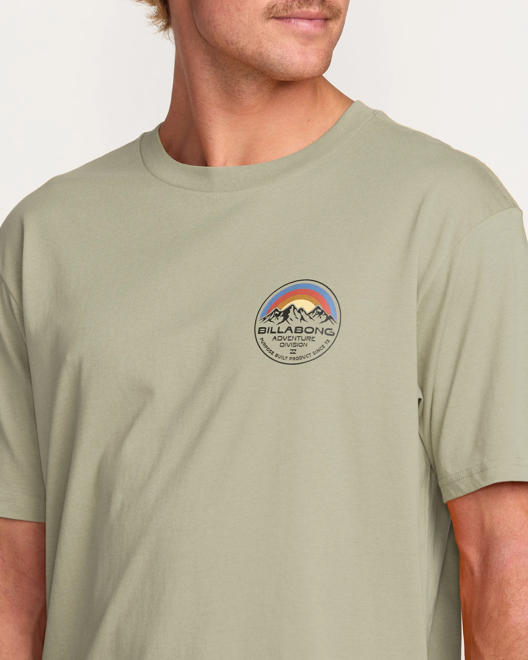 Rockies A/Div Tee - Sage Heather Billabong
