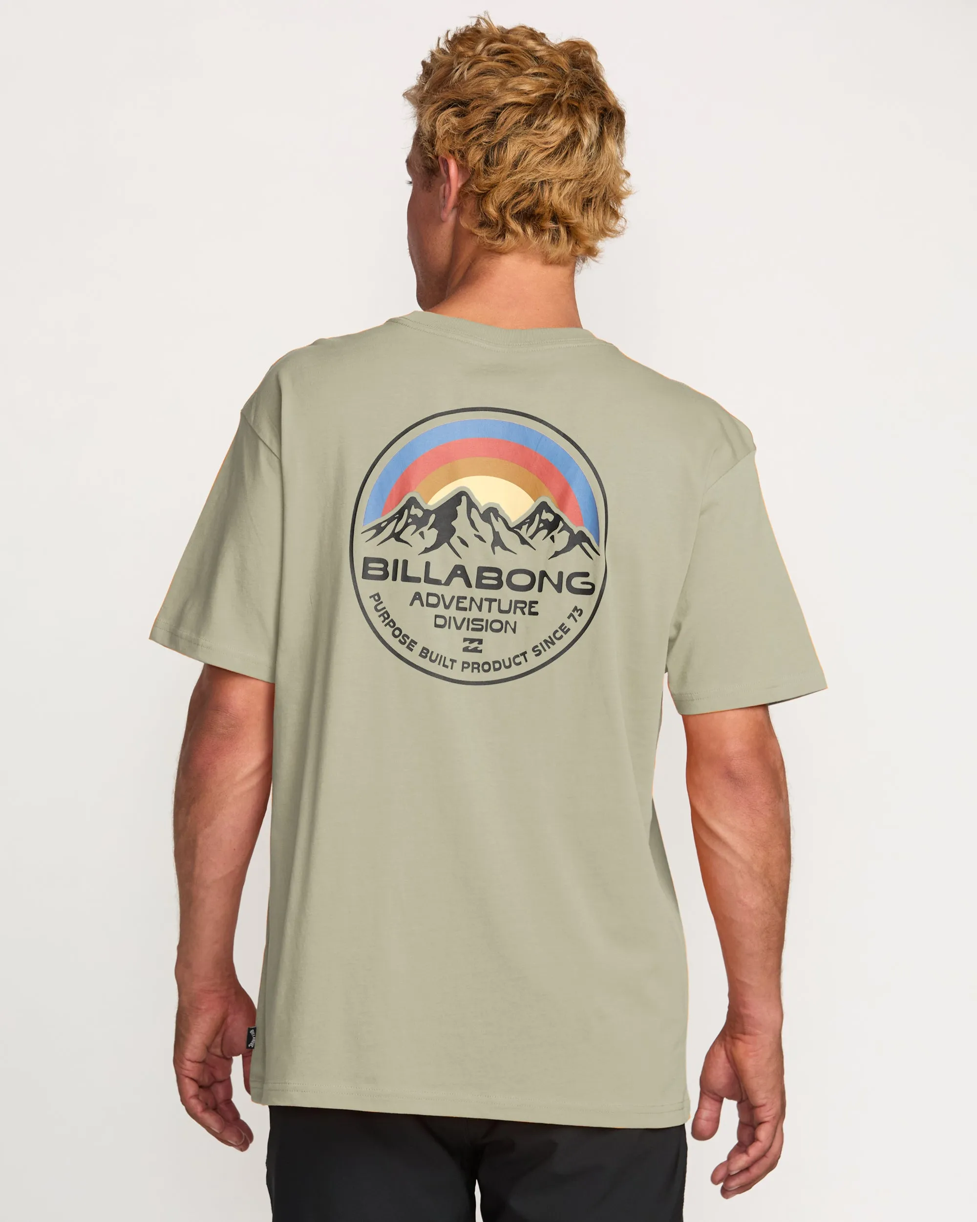 Rockies A/Div Tee - Sage Heather Billabong