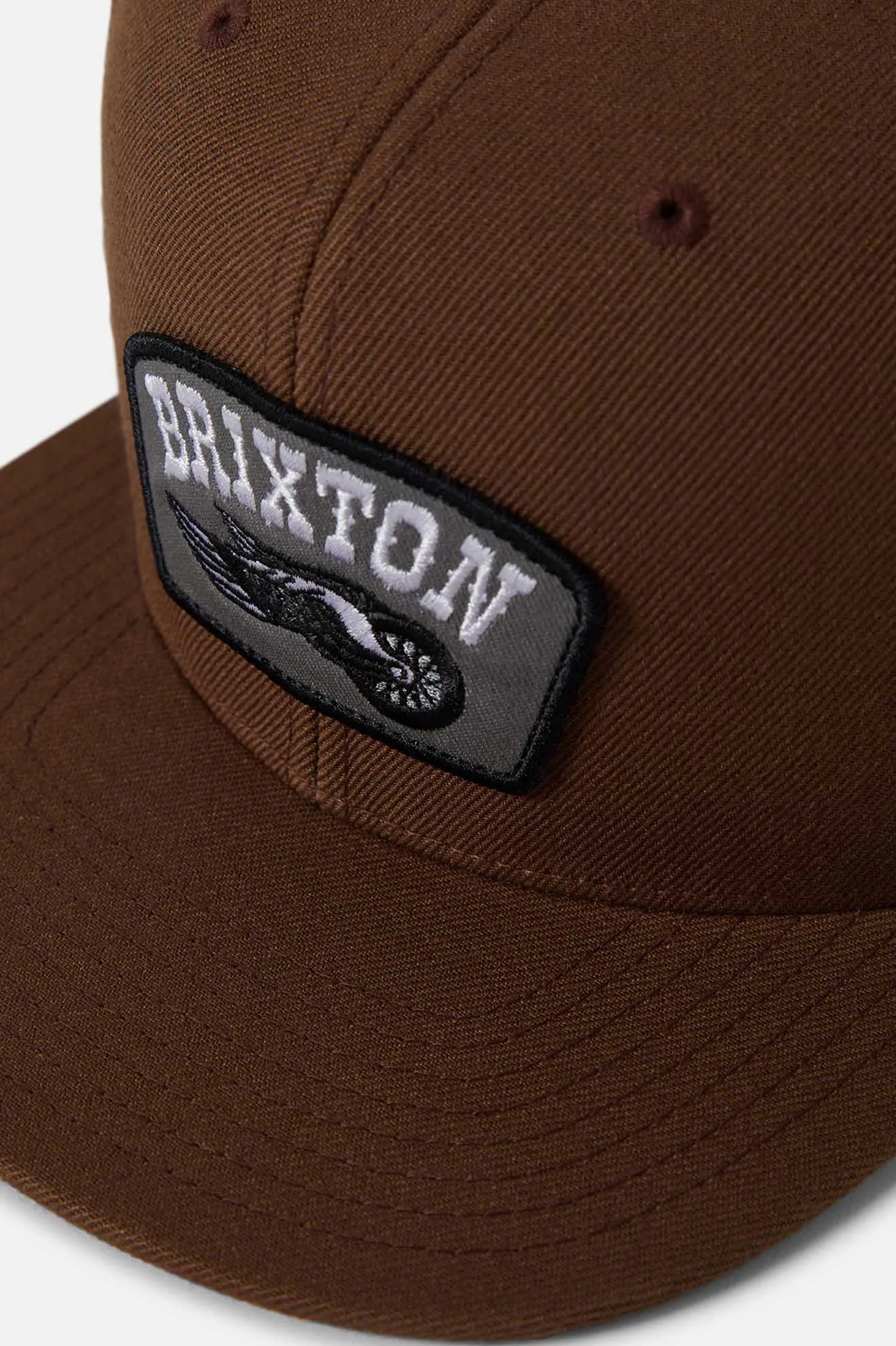 Roller Snapback - Pinecone Brown Brixton