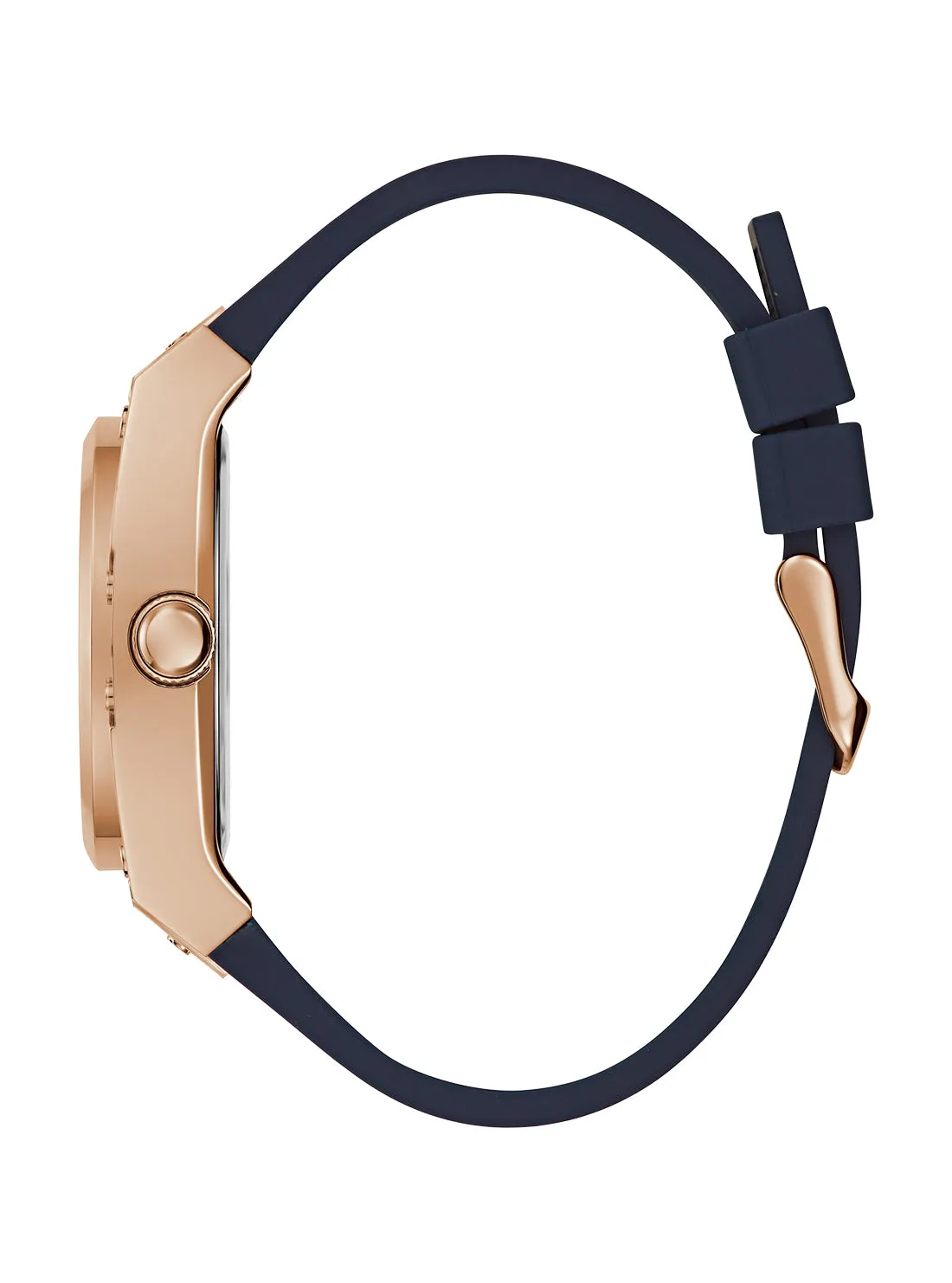 Rose Gold Navy Prodigy Watch Guess