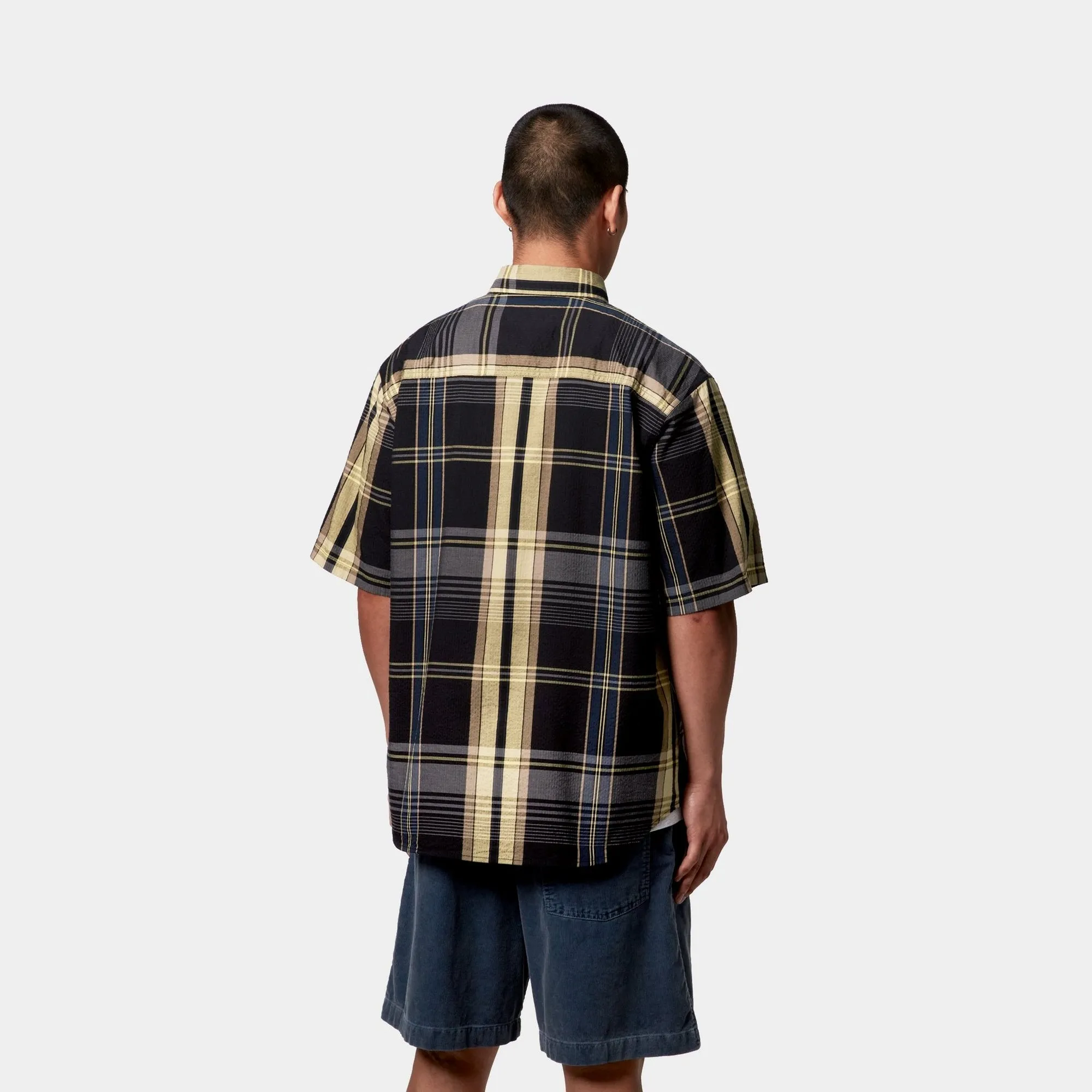 Roslin Check Shirt | Black / Black Carhartt WIP