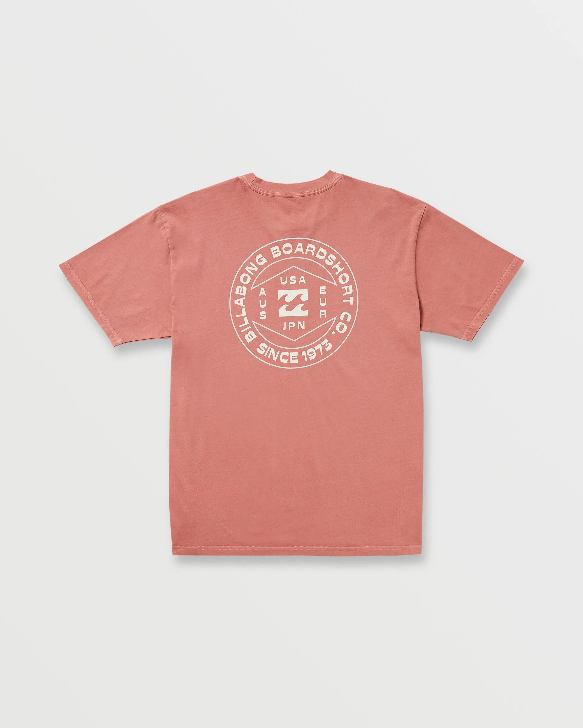 Rotation Premium Wave Wash Tee - Dusty Rose Billabong