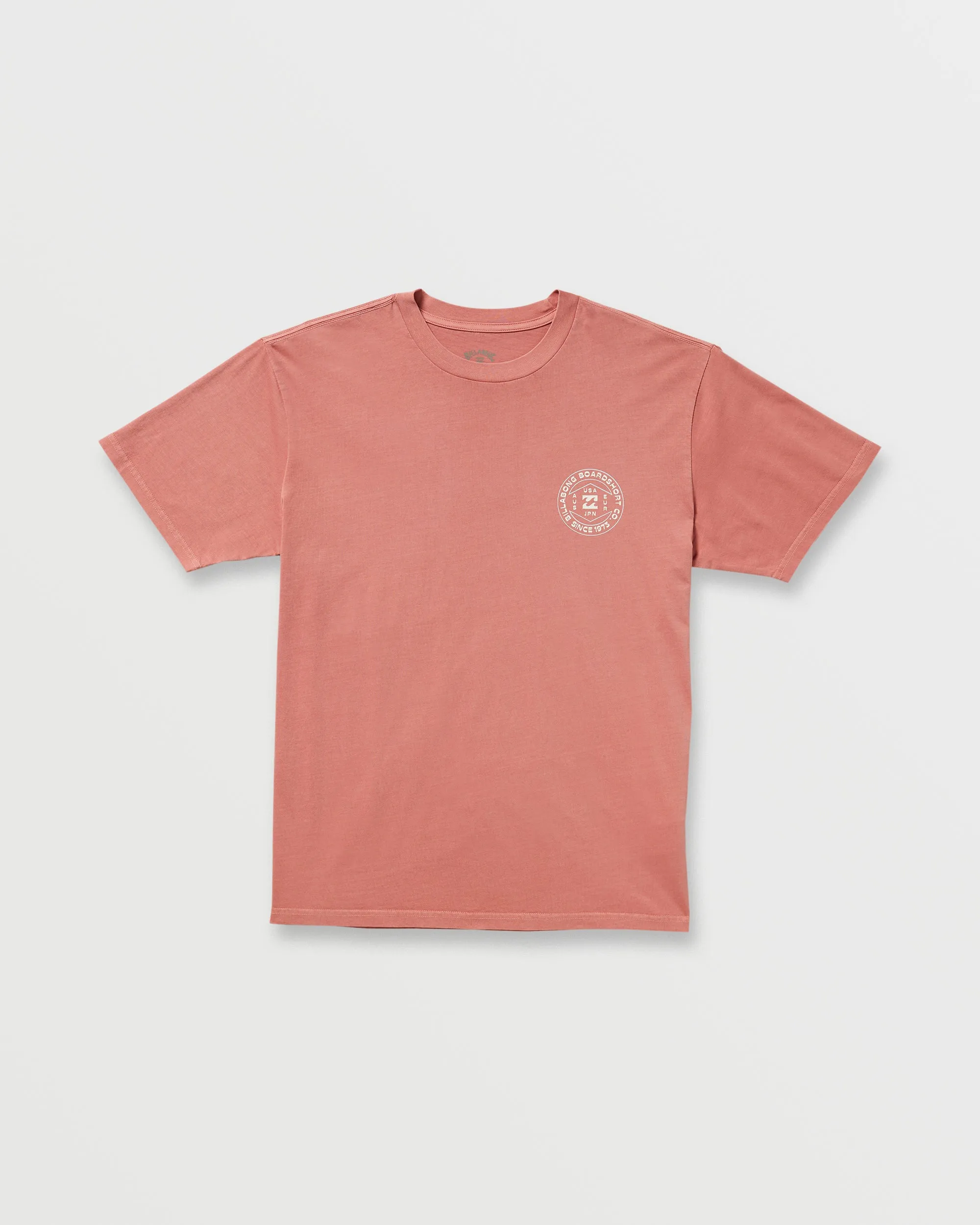 Rotation Premium Wave Wash Tee - Dusty Rose Billabong