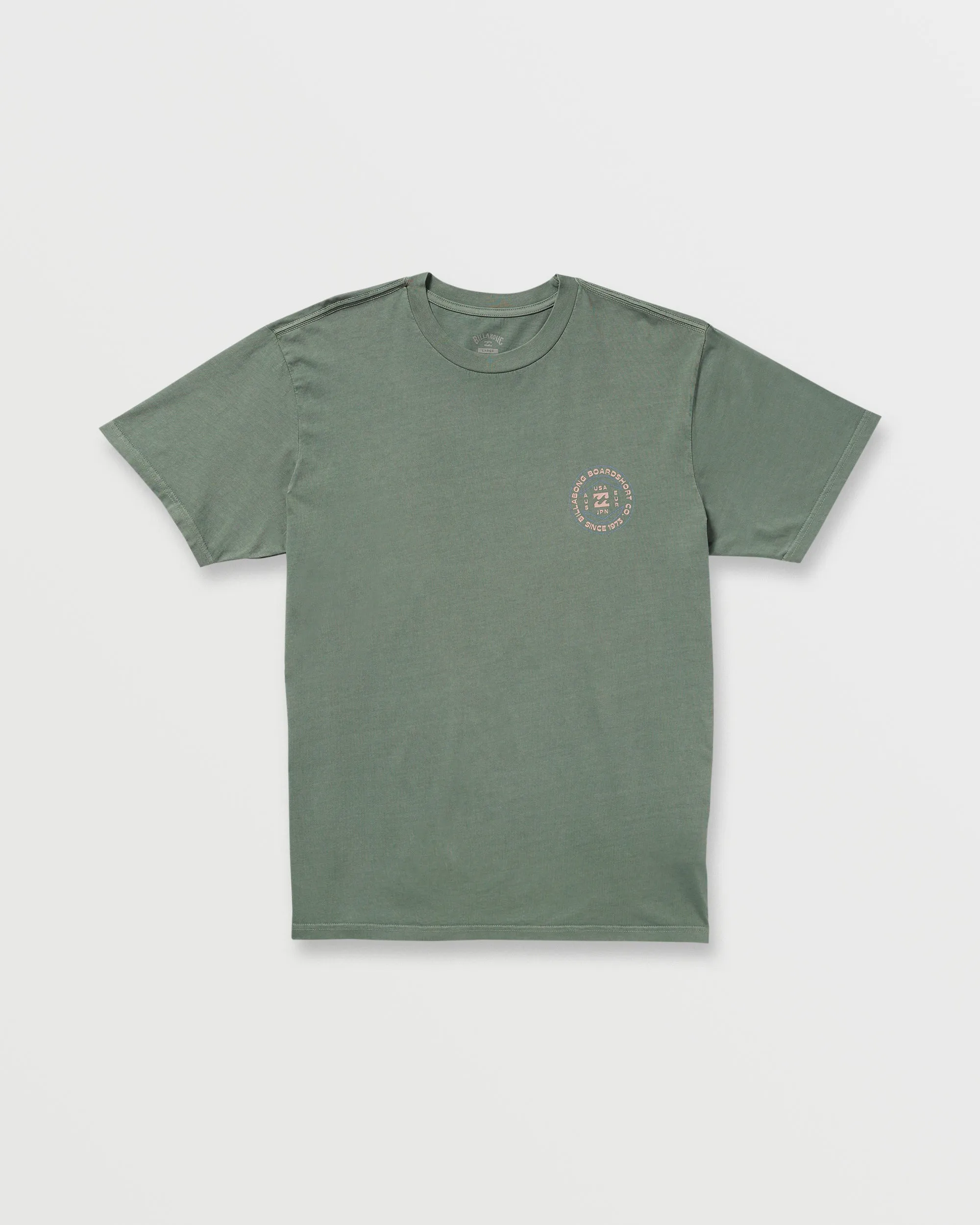 Rotation Premium Wave Wash Tee - Pine Billabong