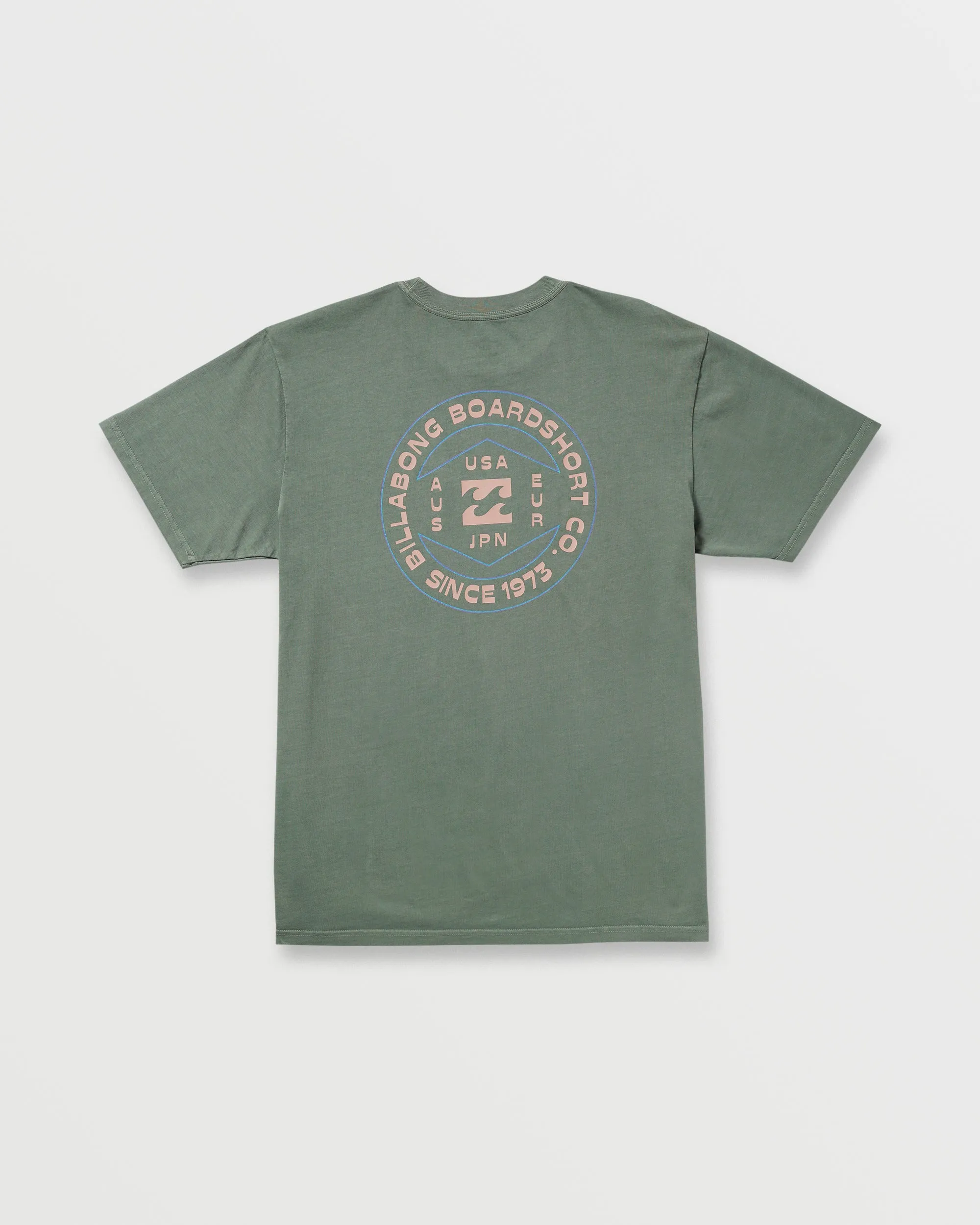 Rotation Premium Wave Wash Tee - Pine Billabong