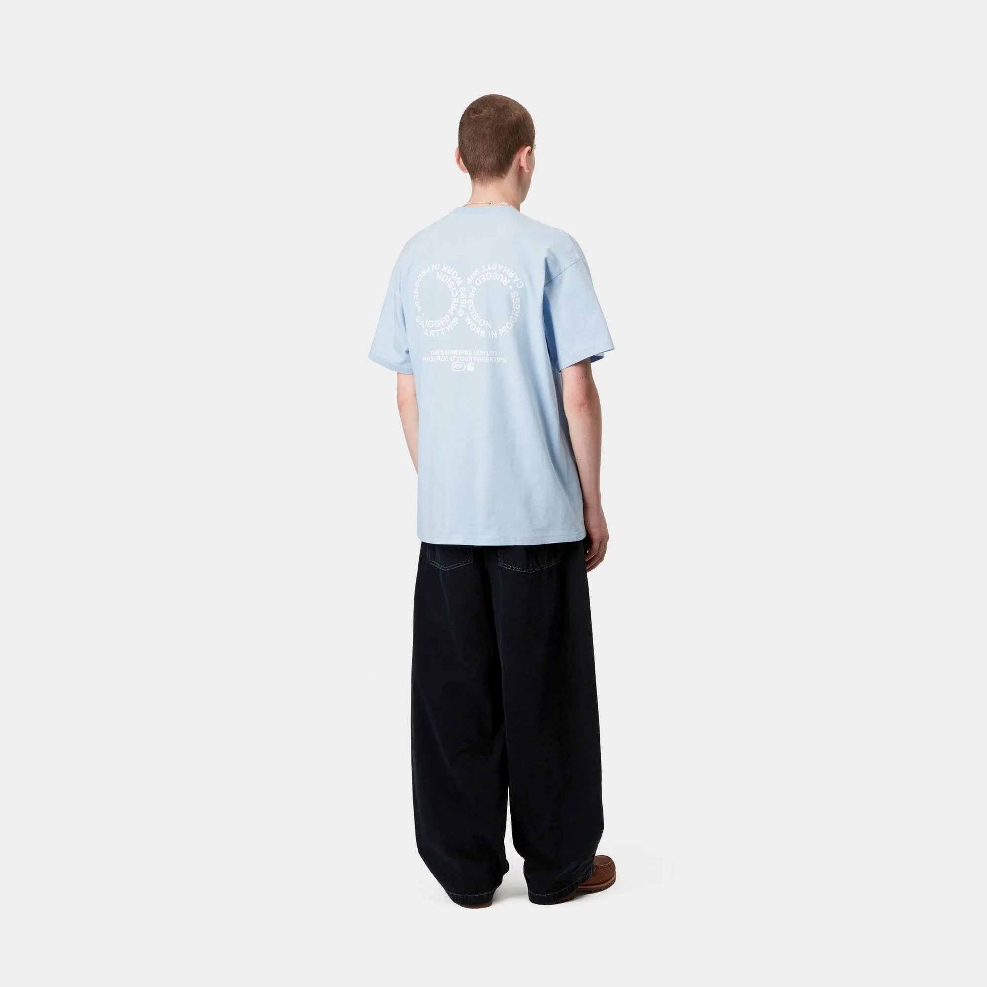 Rotation T-Shirt | Air Sky / White Carhartt WIP