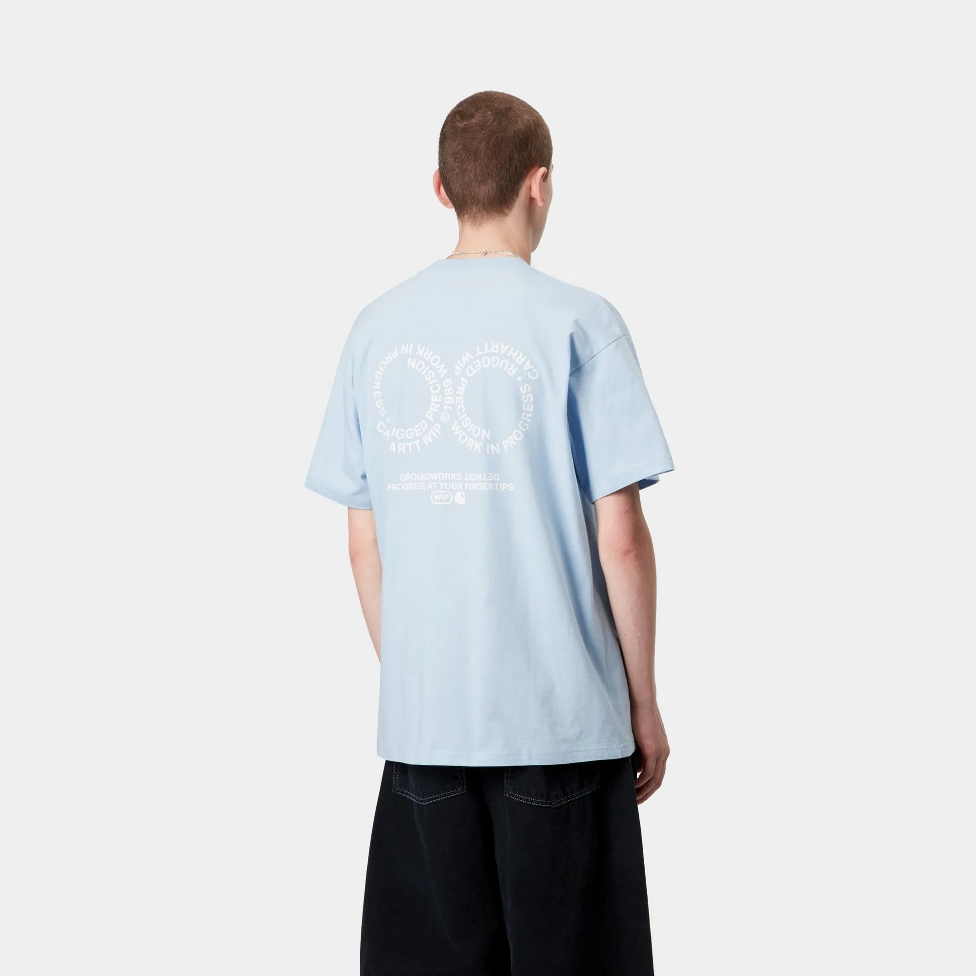 Rotation T-Shirt | Air Sky / White Carhartt WIP