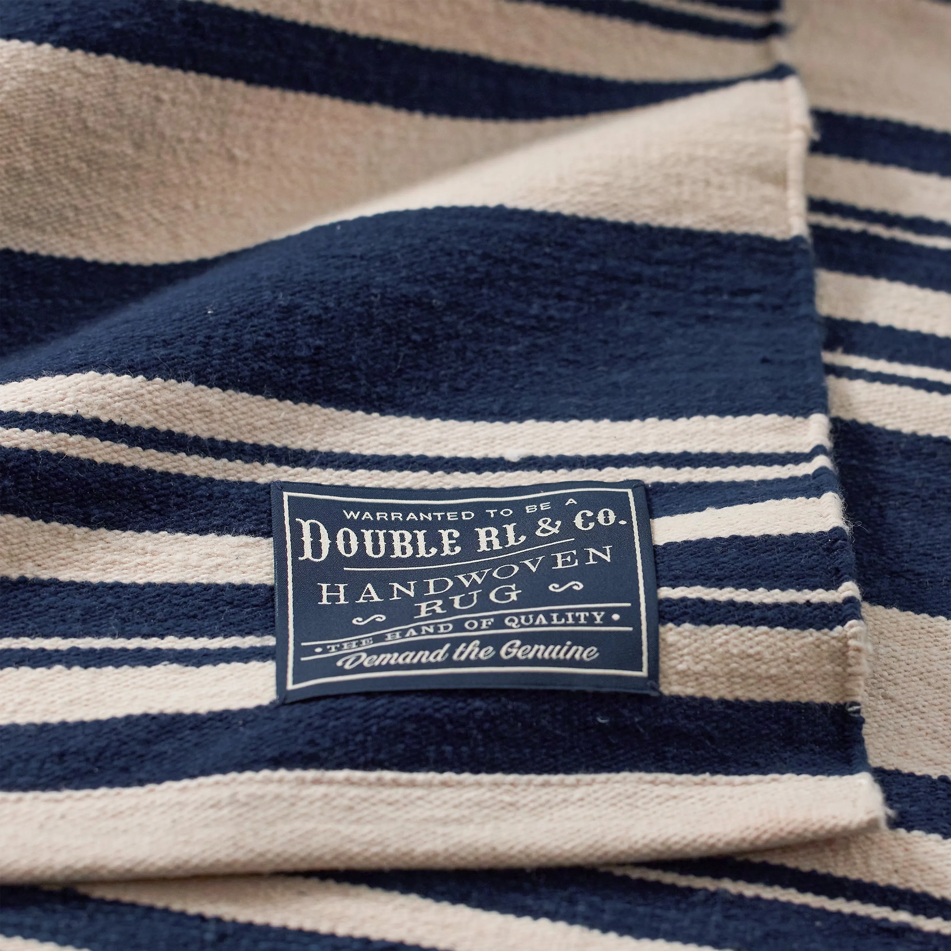RRL By Ralph Lauren Area Rug Navy / Cream