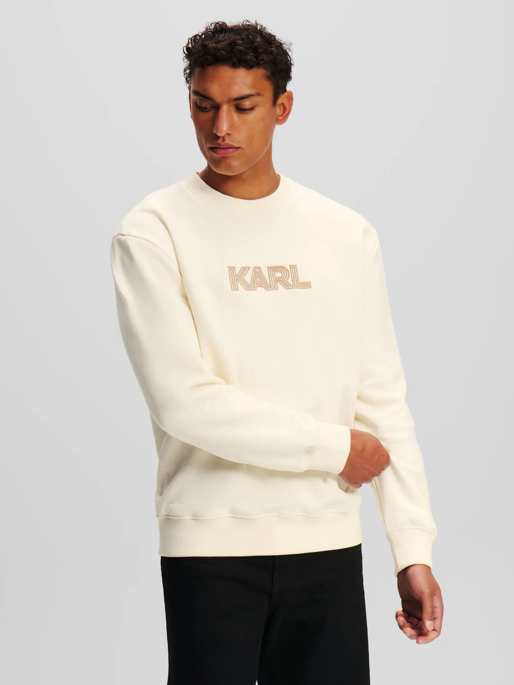 RTW-1 ART DECO LOGO SWEATSHIRT