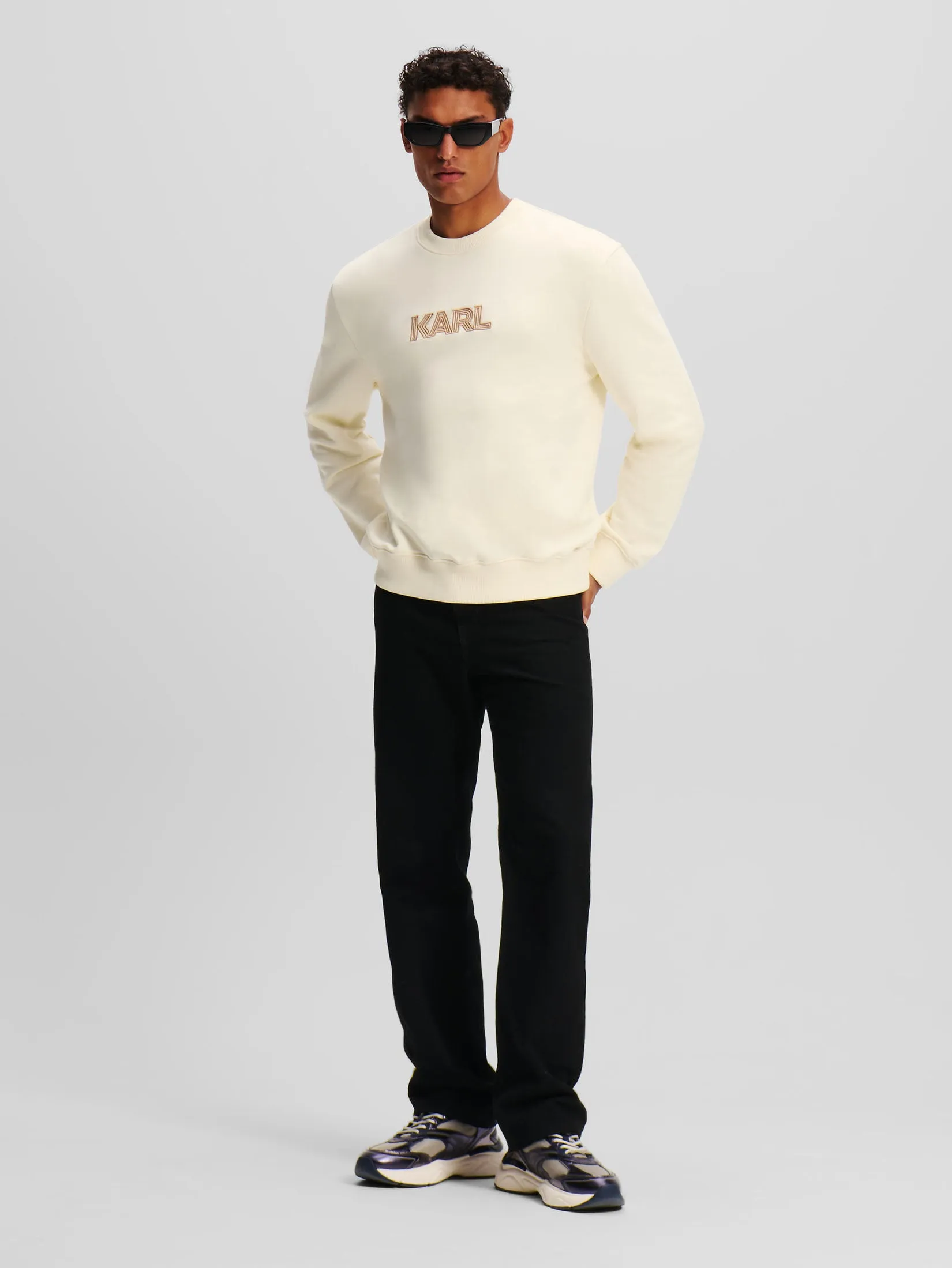 RTW-1 ART DECO LOGO SWEATSHIRT