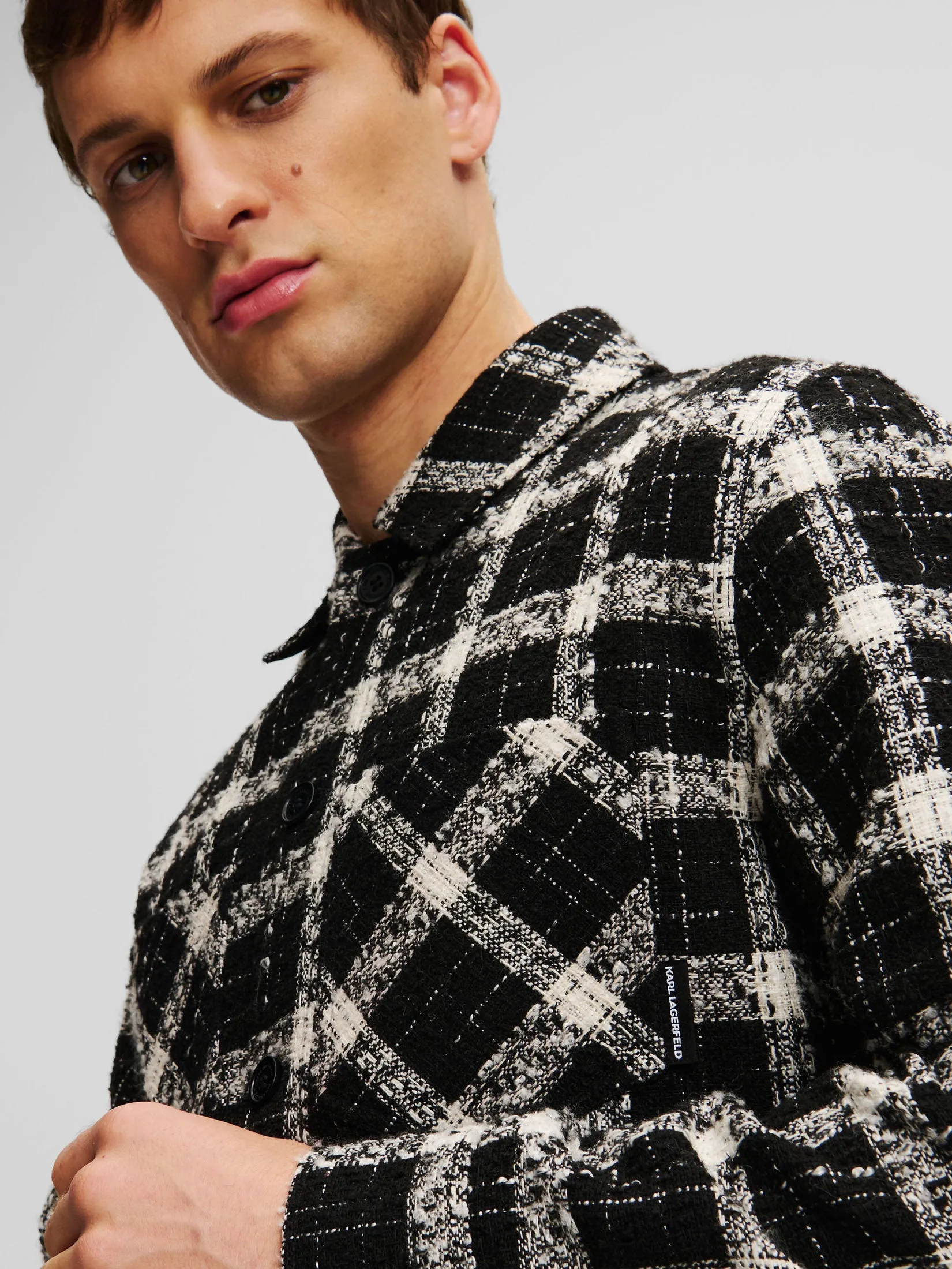 RTW-1 SEASONAL BOUCLE OVERSHIRT