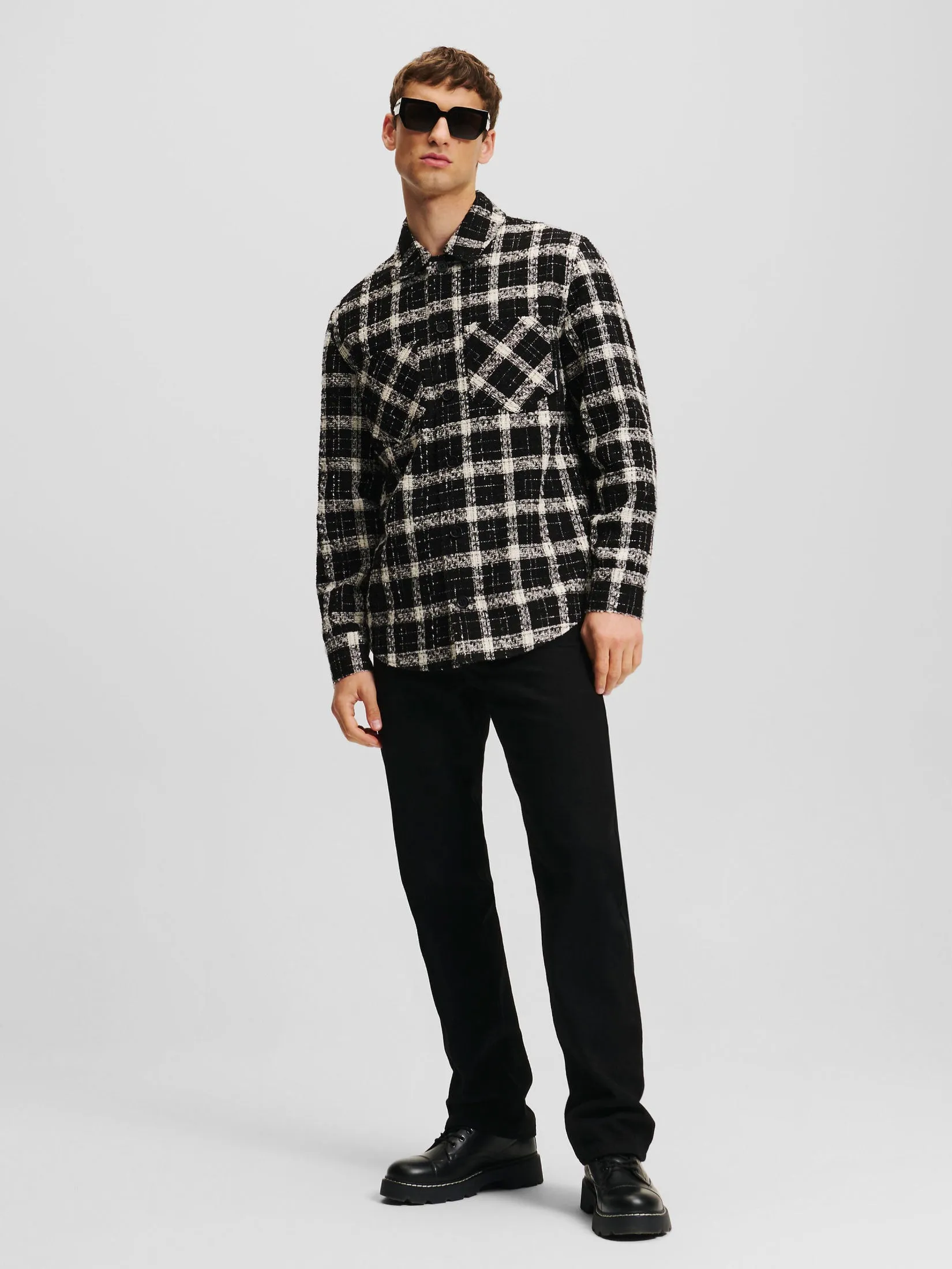 RTW-1 SEASONAL BOUCLE OVERSHIRT