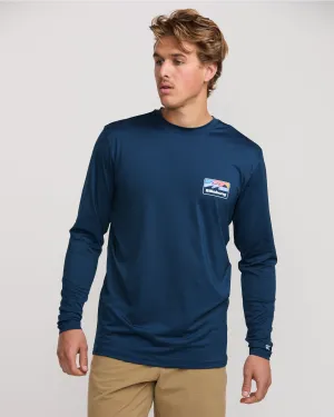 Runner Loose Fit Long Sleeve Surf Tee - Midnight Billabong