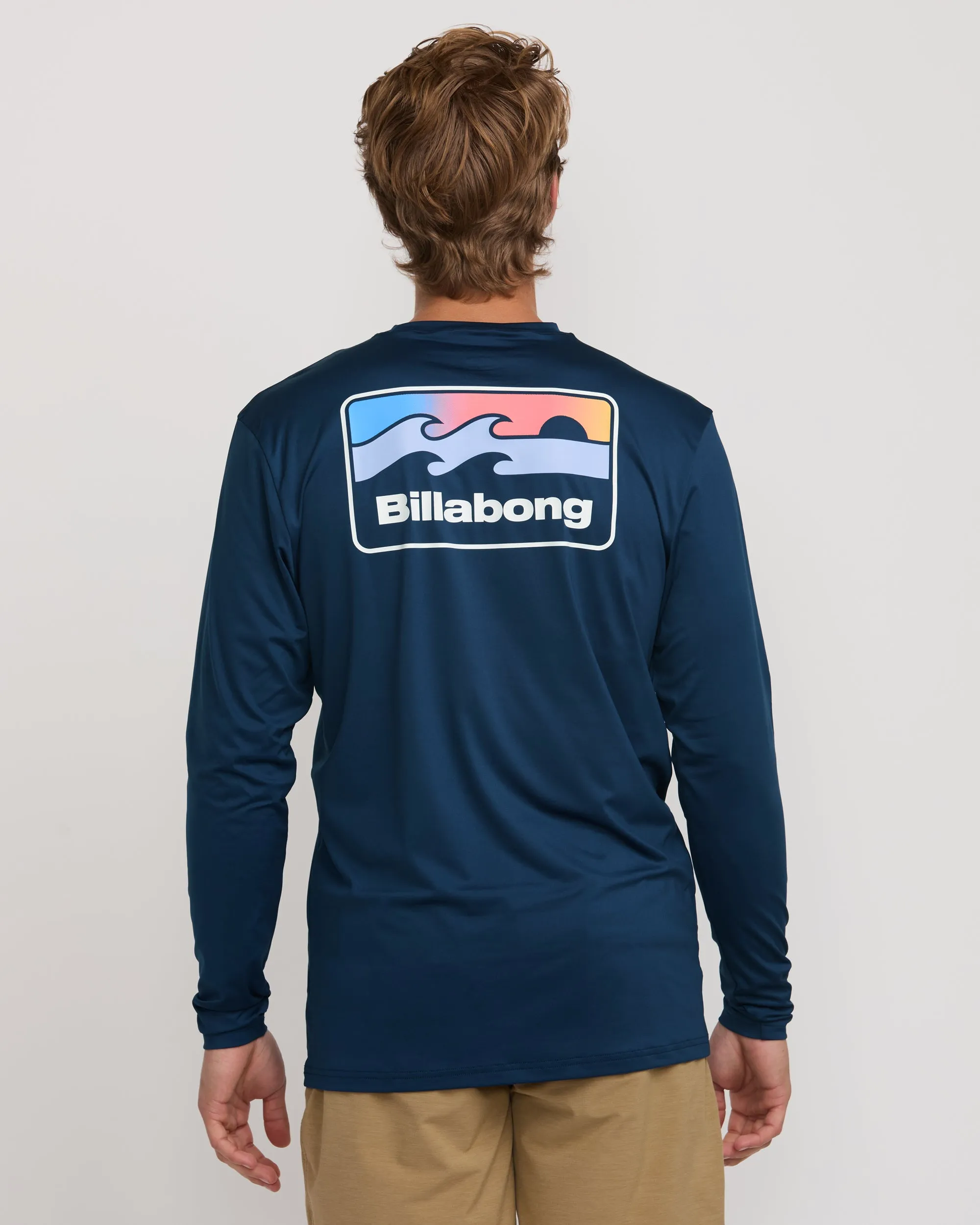 Runner Loose Fit Long Sleeve Surf Tee - Midnight Billabong