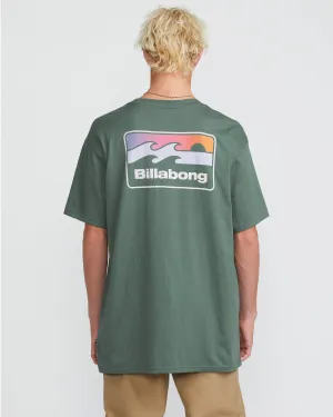 Runner Premium Tee - Dark Slate Billabong