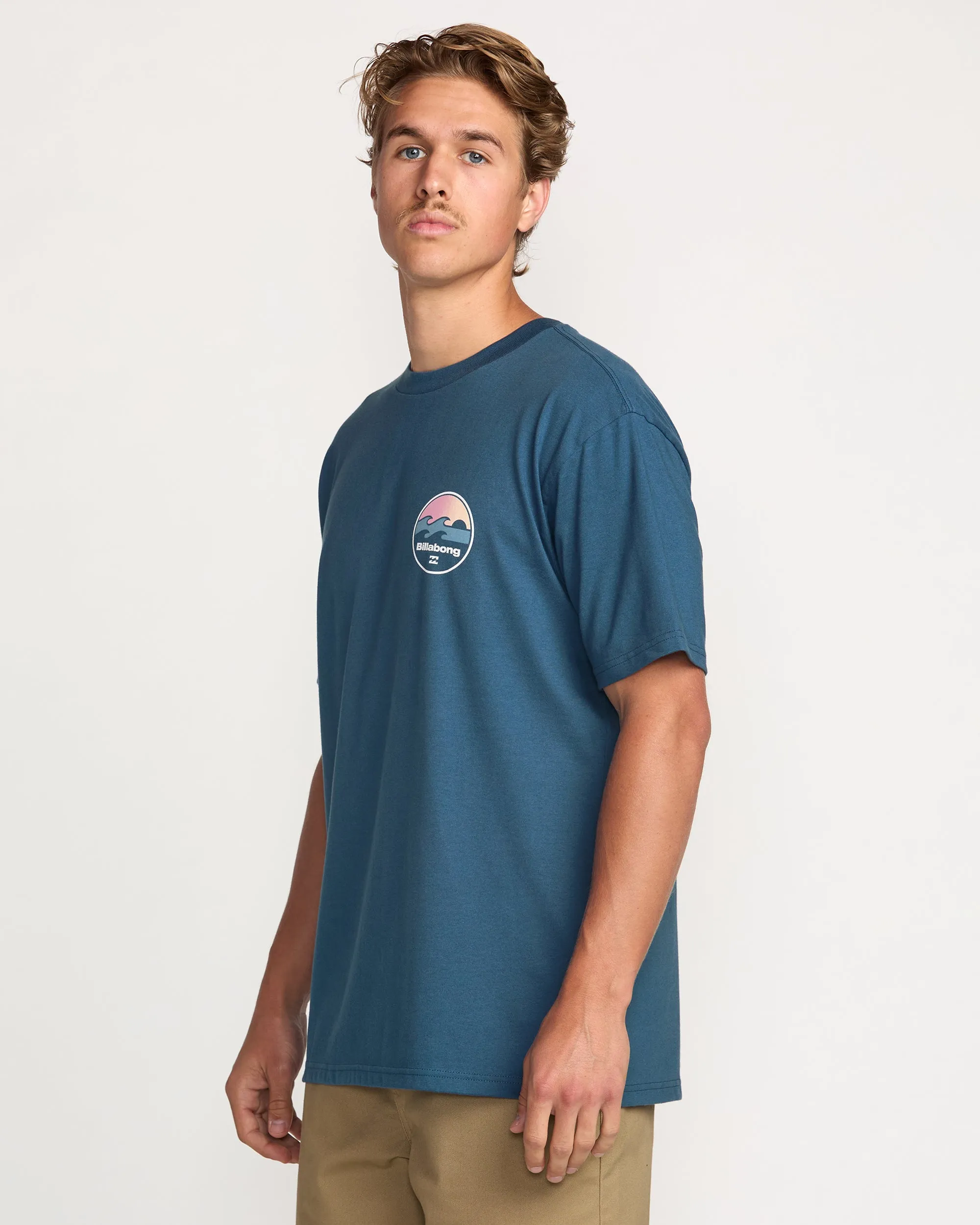 Runner Premium Tee - Deep Blue Billabong