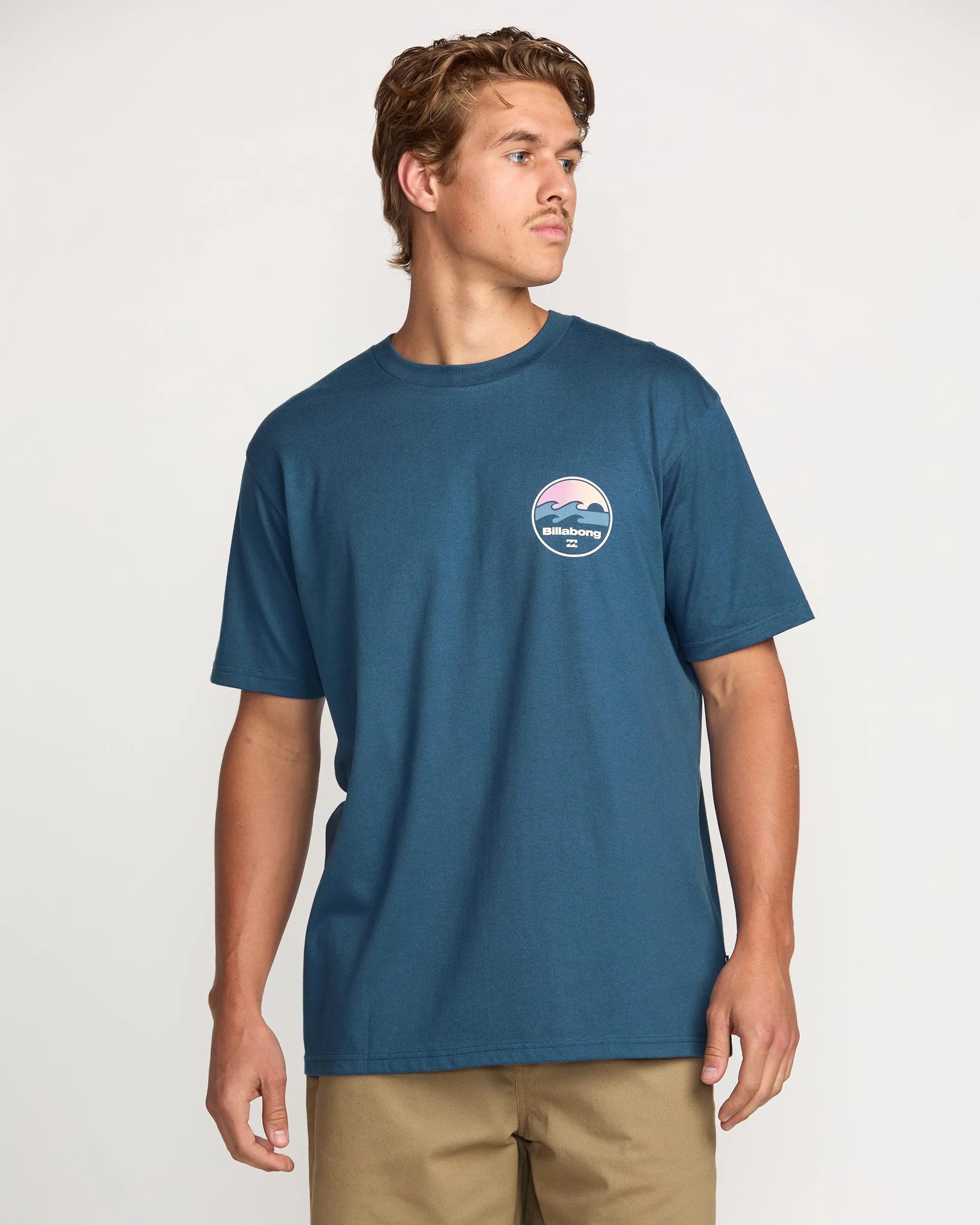 Runner Premium Tee - Deep Blue Billabong