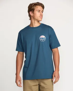 Runner Premium Tee - Deep Blue Billabong