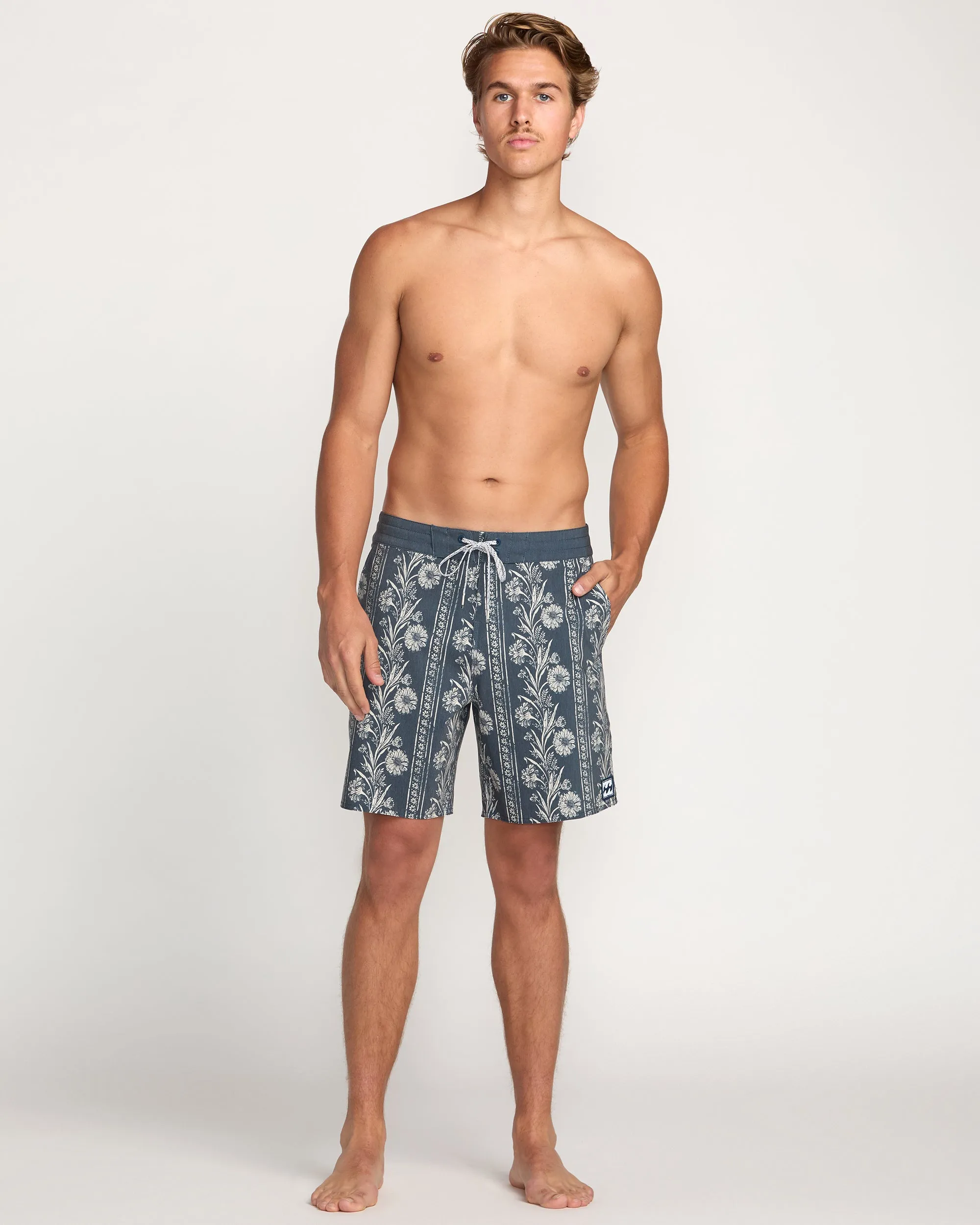 Sandtrax Lo Tide Boardshorts - Aged Indigo Billabong