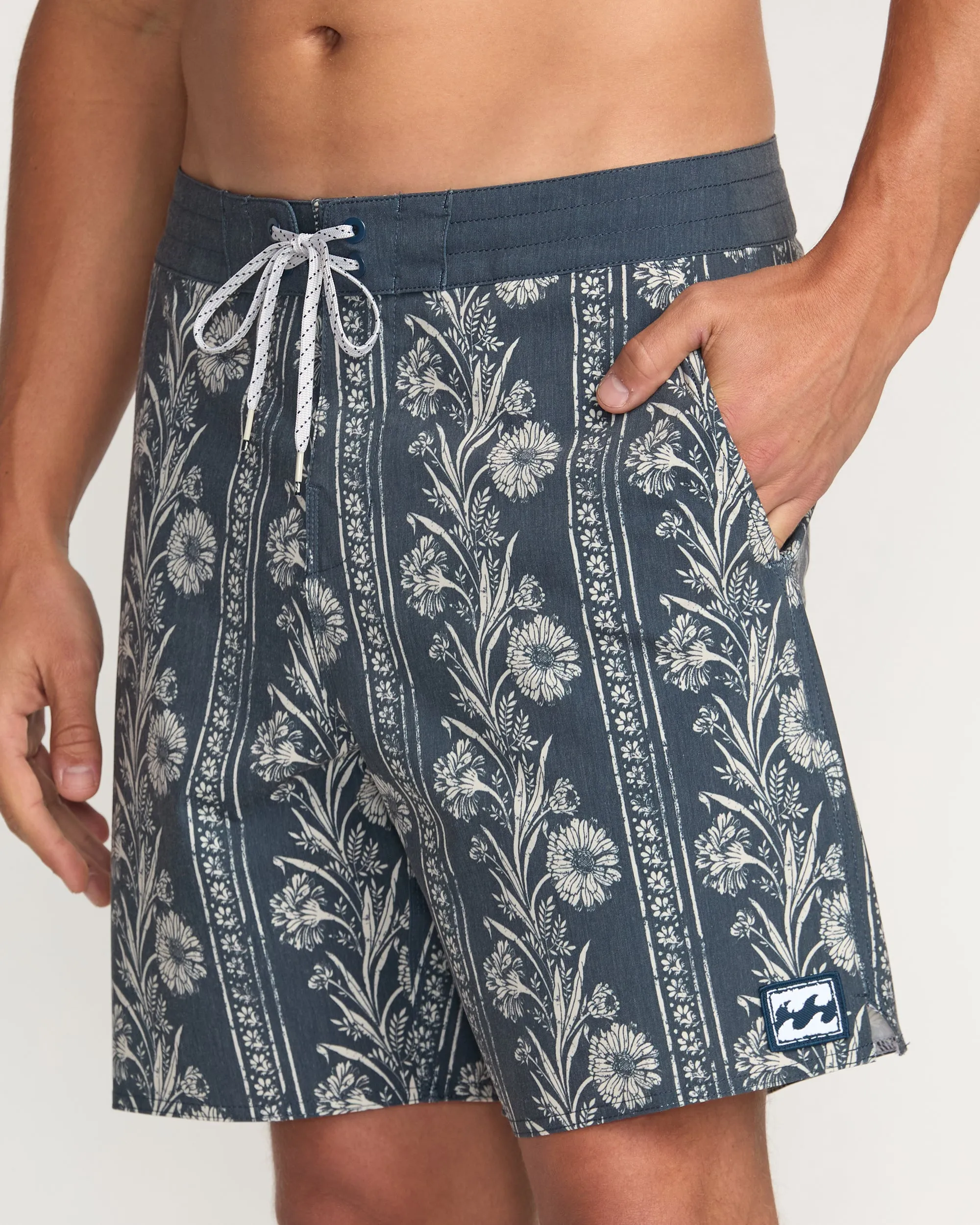 Sandtrax Lo Tide Boardshorts - Aged Indigo Billabong