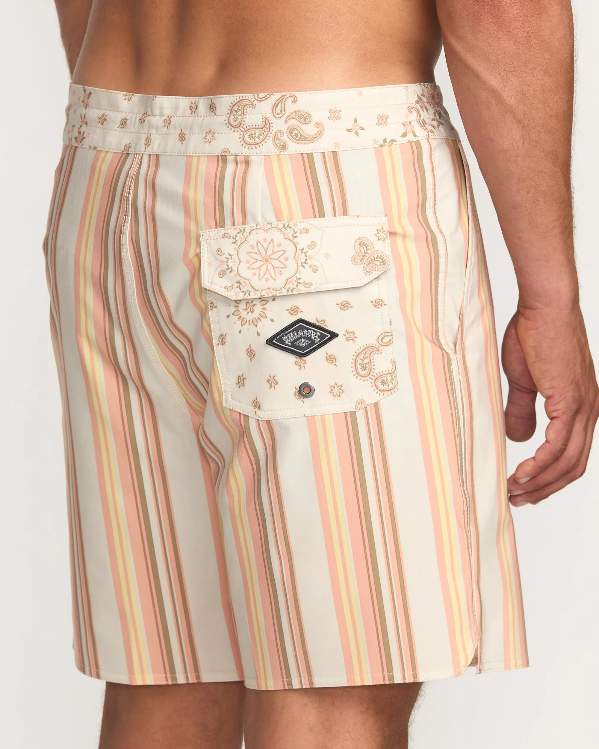 Sandtrax Lo Tide Boardshorts - Lemon Billabong
