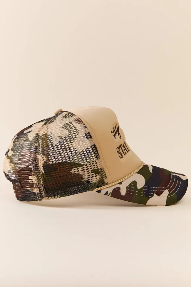 Say Howdy Camo Trucker Hat