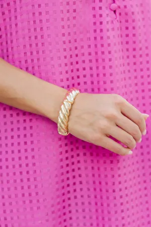 Say What You Feel Gold Bracelet