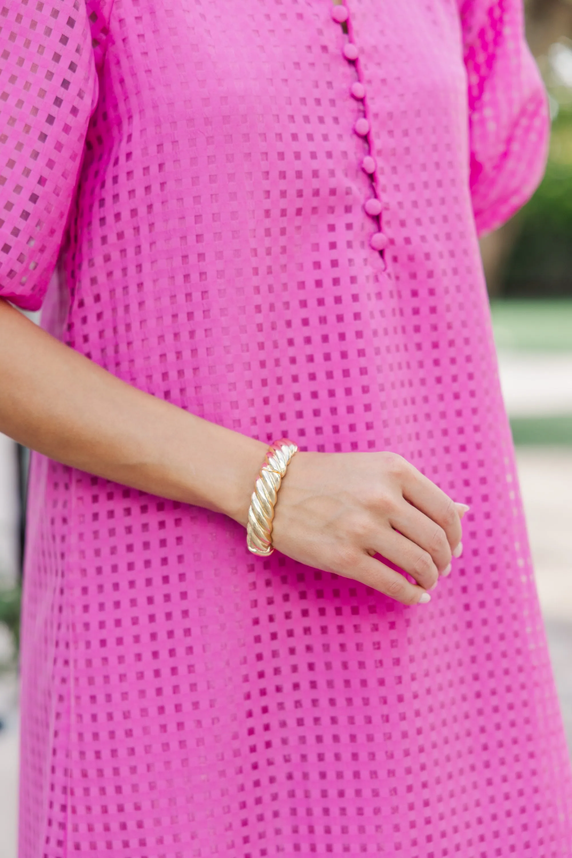 Say What You Feel Gold Bracelet