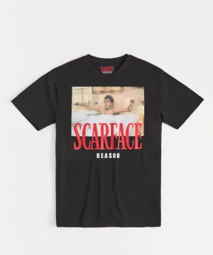 Scarface Tony Short Sleeve Tee - Black