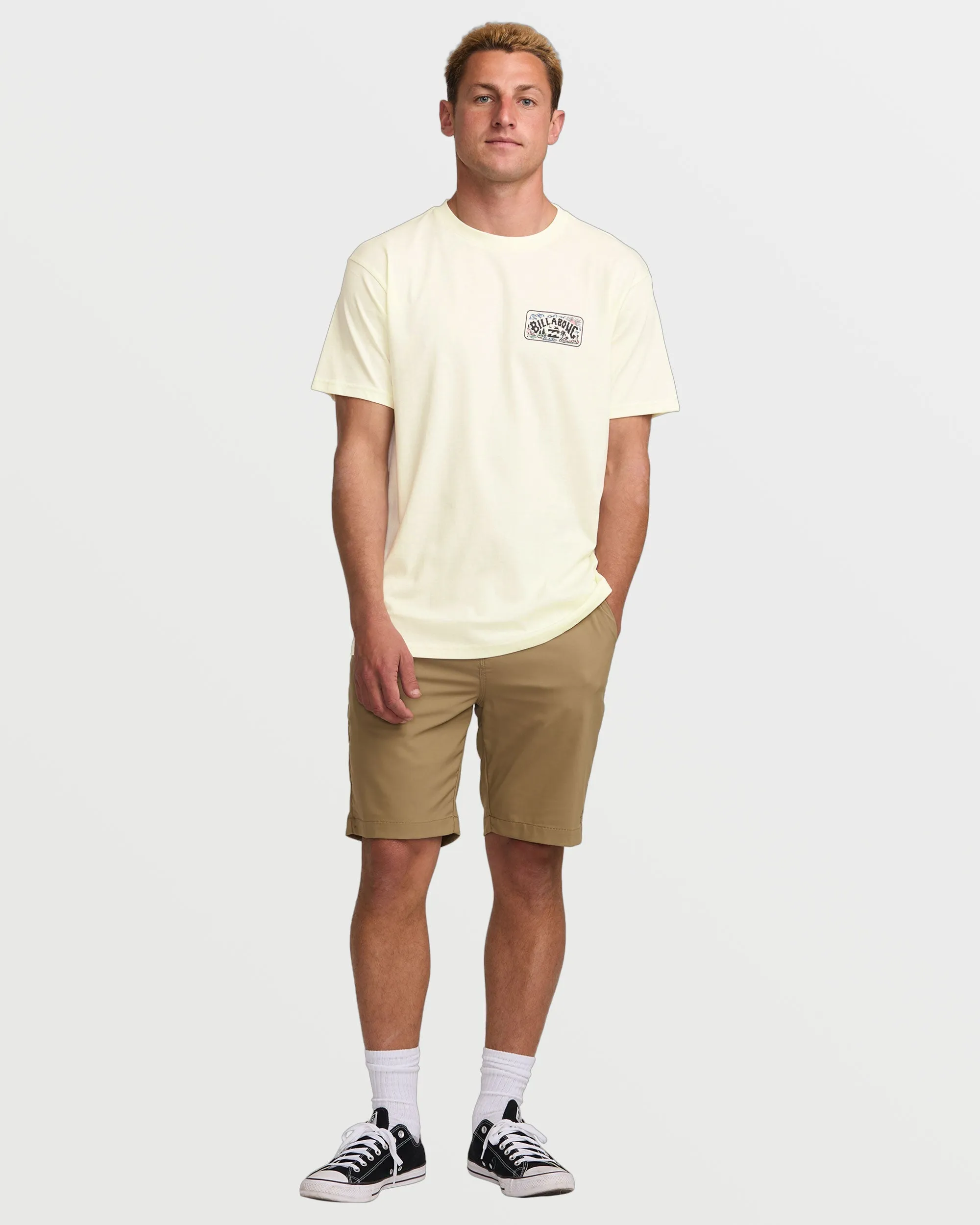 Scenic Arch A/Div Tee - Off White Billabong