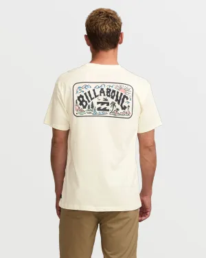 Scenic Arch A/Div Tee - Off White Billabong