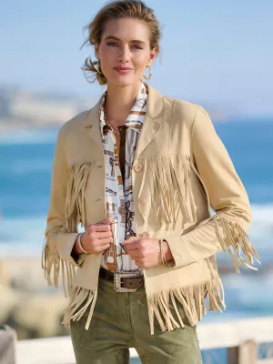 Scout Fringe Suede Jacket