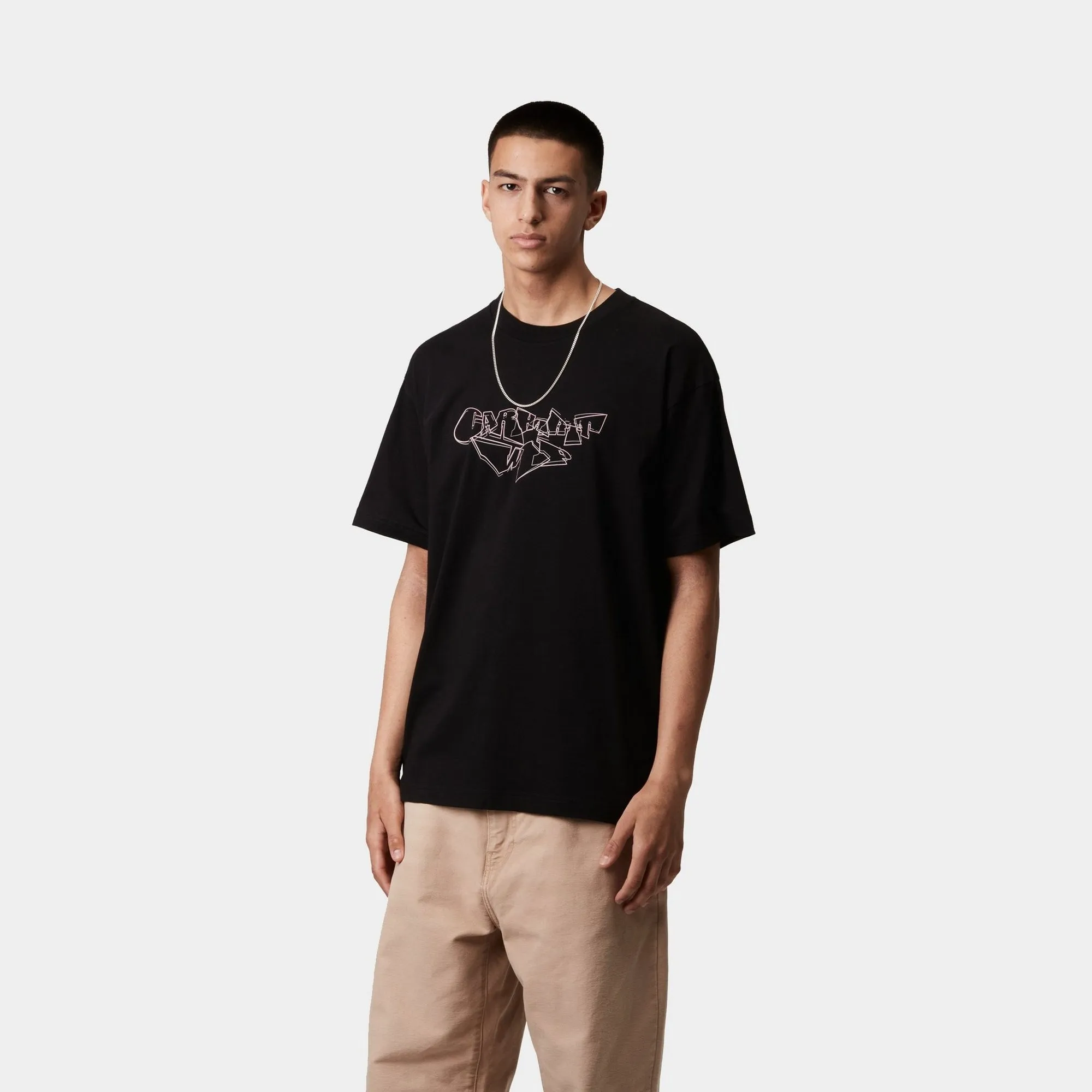 Screwed Up Script T-Shirt | Black Carhartt WIP