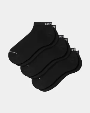 Script Sneakers Socks | Black / White Carhartt WIP