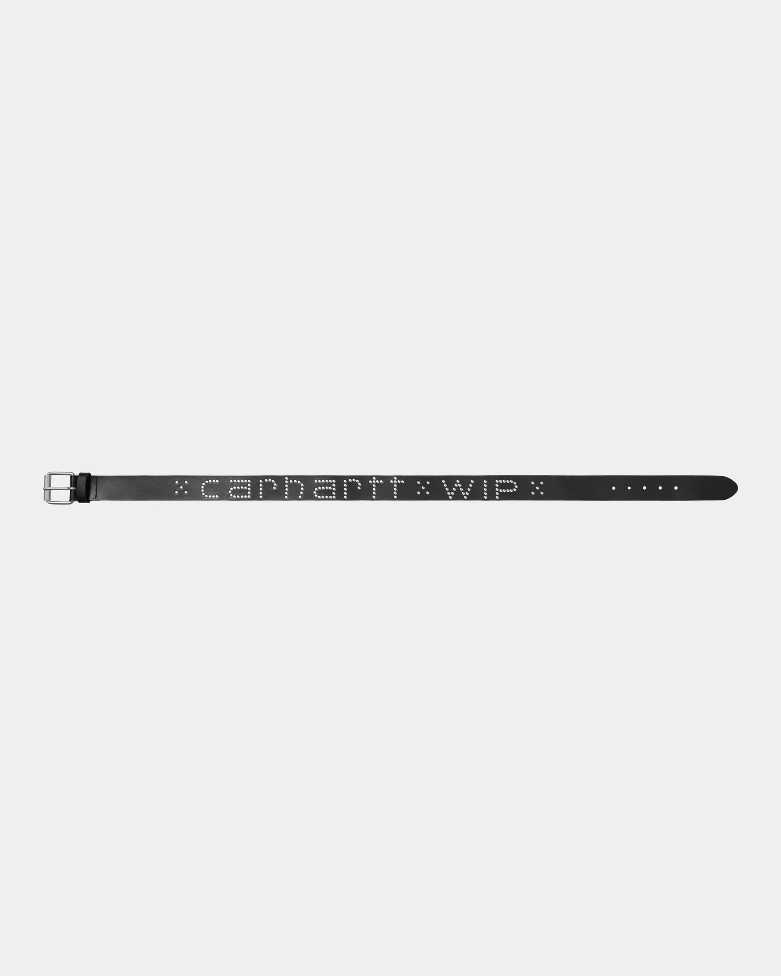 Script Studs Belt | Black / Silver Carhartt WIP