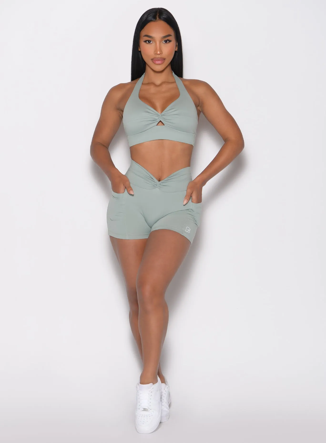 Sculpt Knot Shorts Bombshell