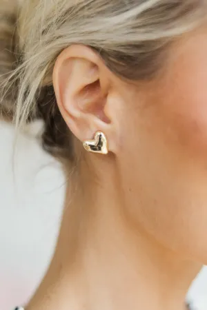 Second Chances Gold Earrings