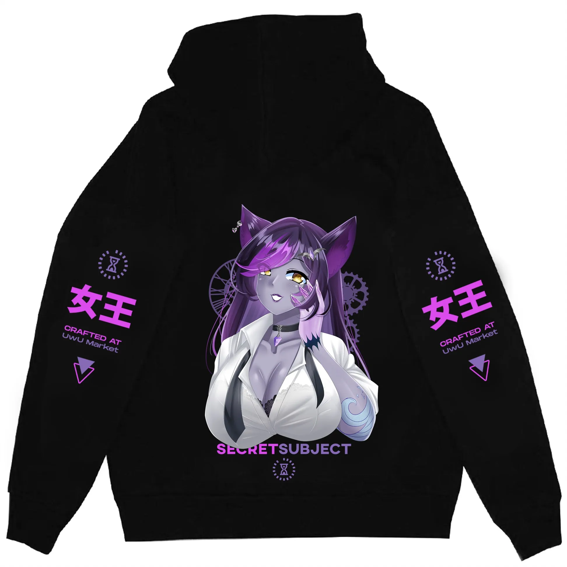 SecretSubject Anime Streetwear Hoodie