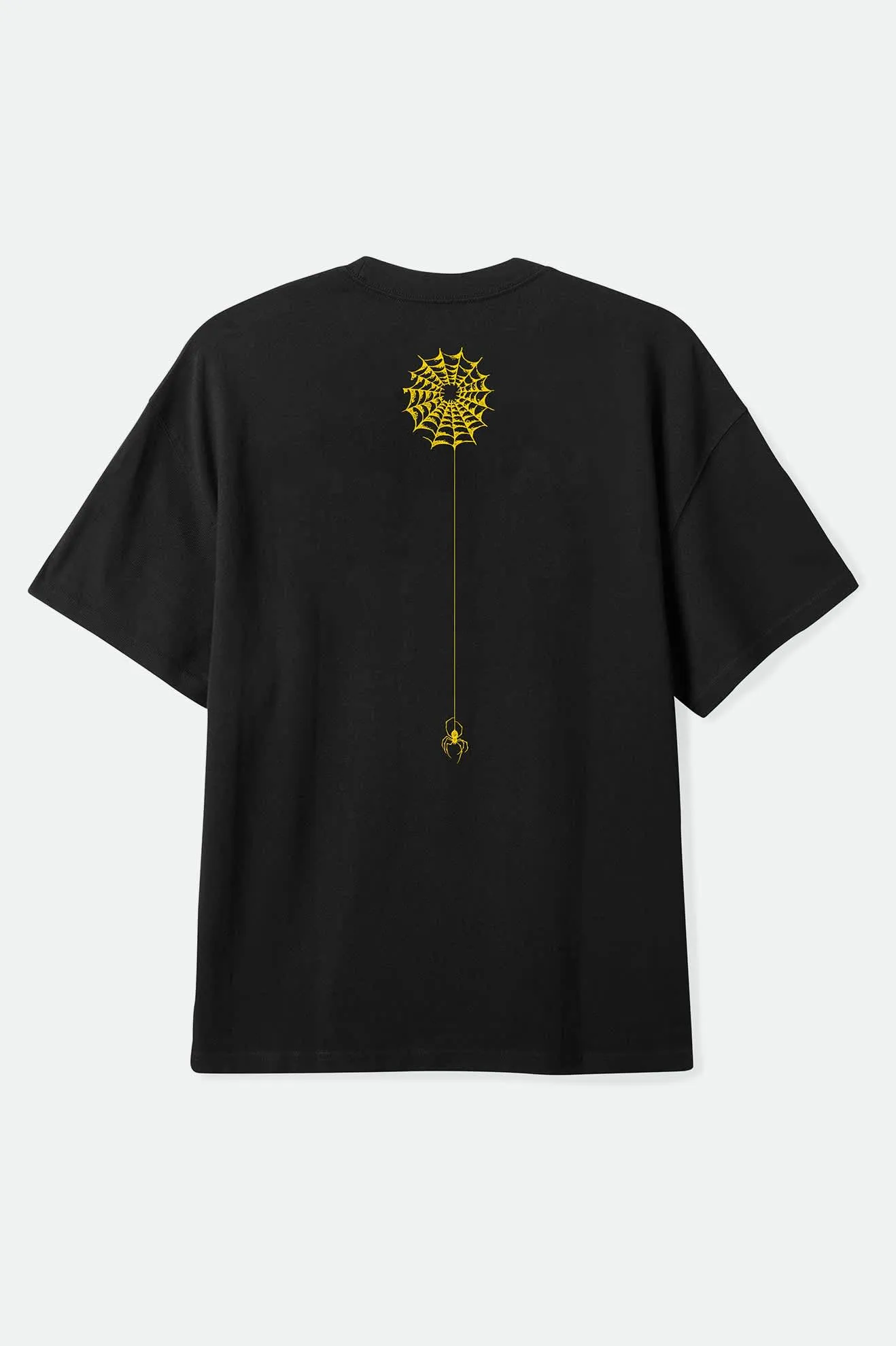 Secure S/S Standard T-Shirt - Black Worn Wash Brixton