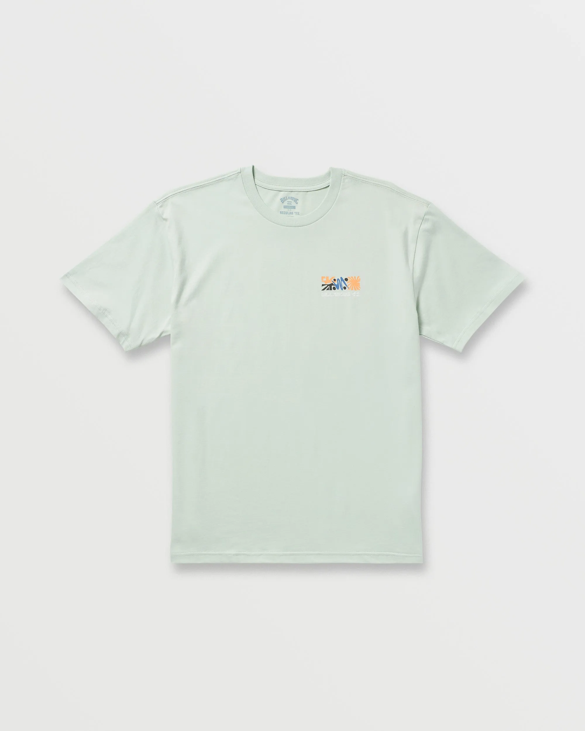 Segment Regular Tee - Ash Blue Billabong